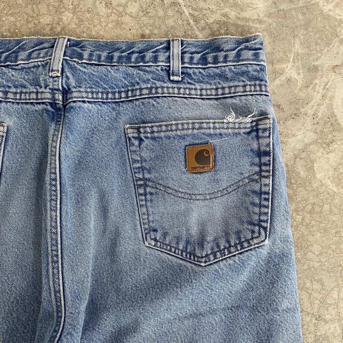 Carhartt Vintage Carhartt Blanket Lined Relaxed Fit Denim Jeans Size US 35 - 22 Thumbnail