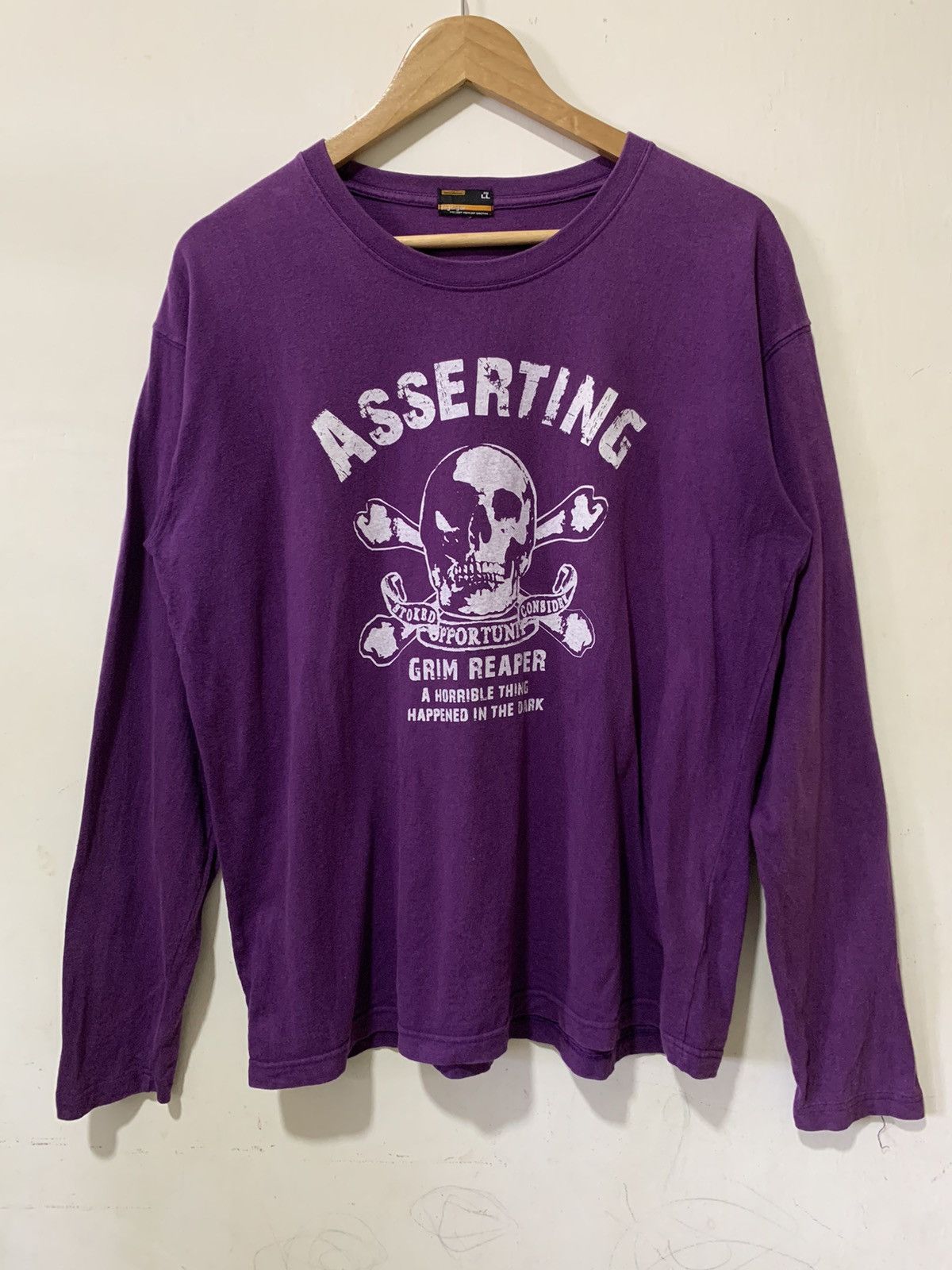 If Six Was Nine Japanese Seditionaries Skull Long Sleeve Gothic Punk style Size US XL / EU 56 / 4 - 1 Thumbnail