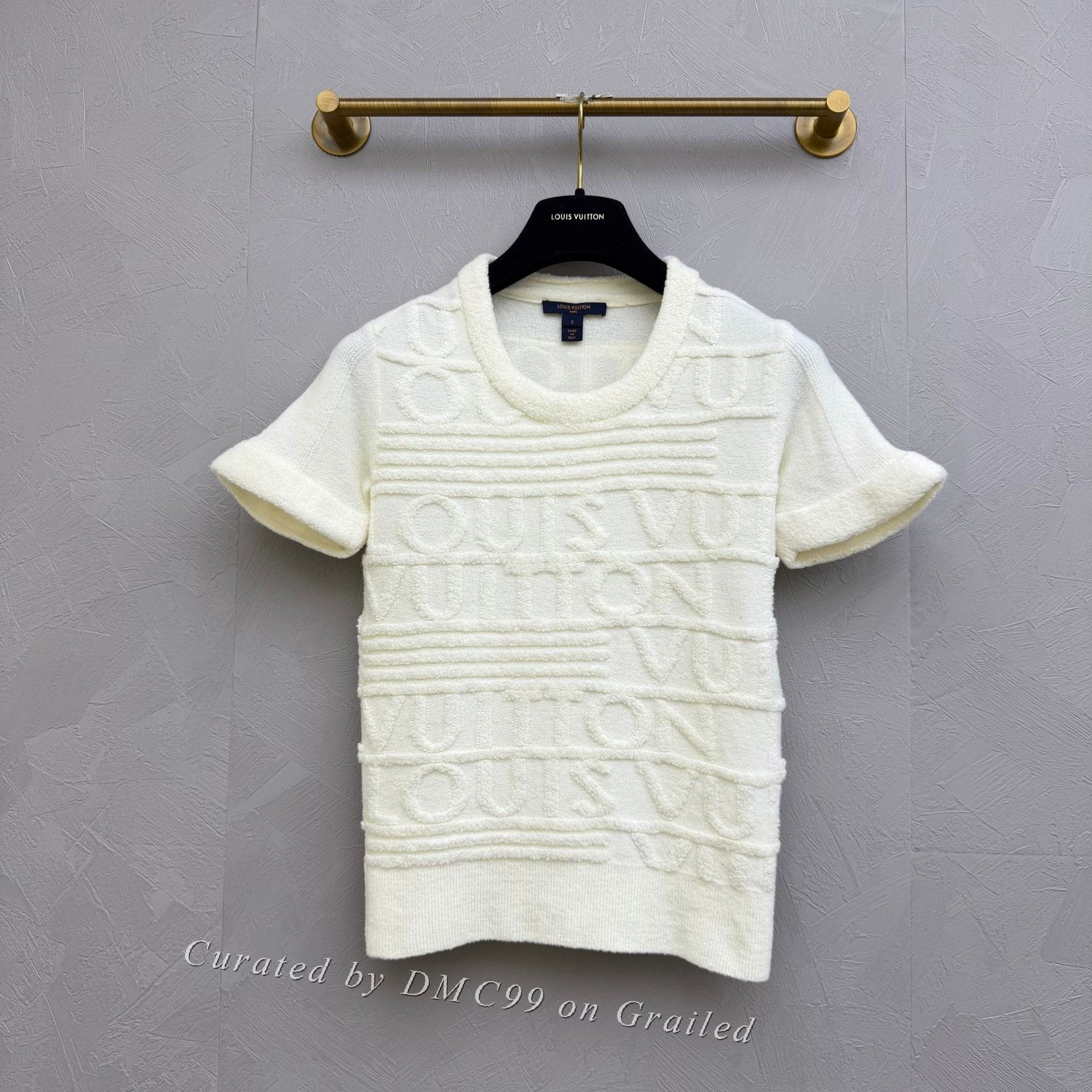 Louis Vuitton Louis Vuitton 3D Logo Terry T-shirt Size M / US 6-8 / IT 42-44 - 1 Thumbnail