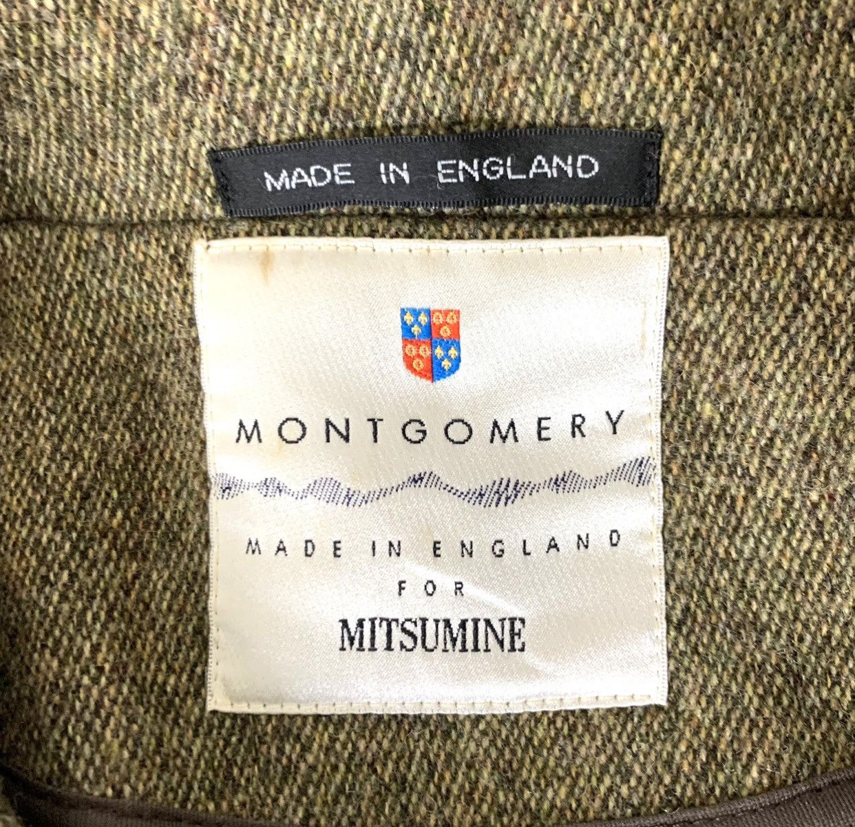 Original Montgomery Montgomery For Mitsumine Made In England Wool Jacket Size M Size US M / EU 48-50 / 2 - 9 Thumbnail