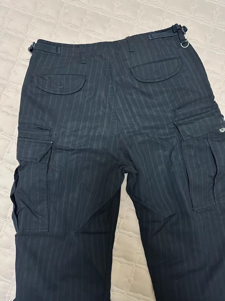 CLOT CLOT Striped Wool Multi-Pocket Cargo Pants Size US 32 / EU 48 - 2 Thumbnail