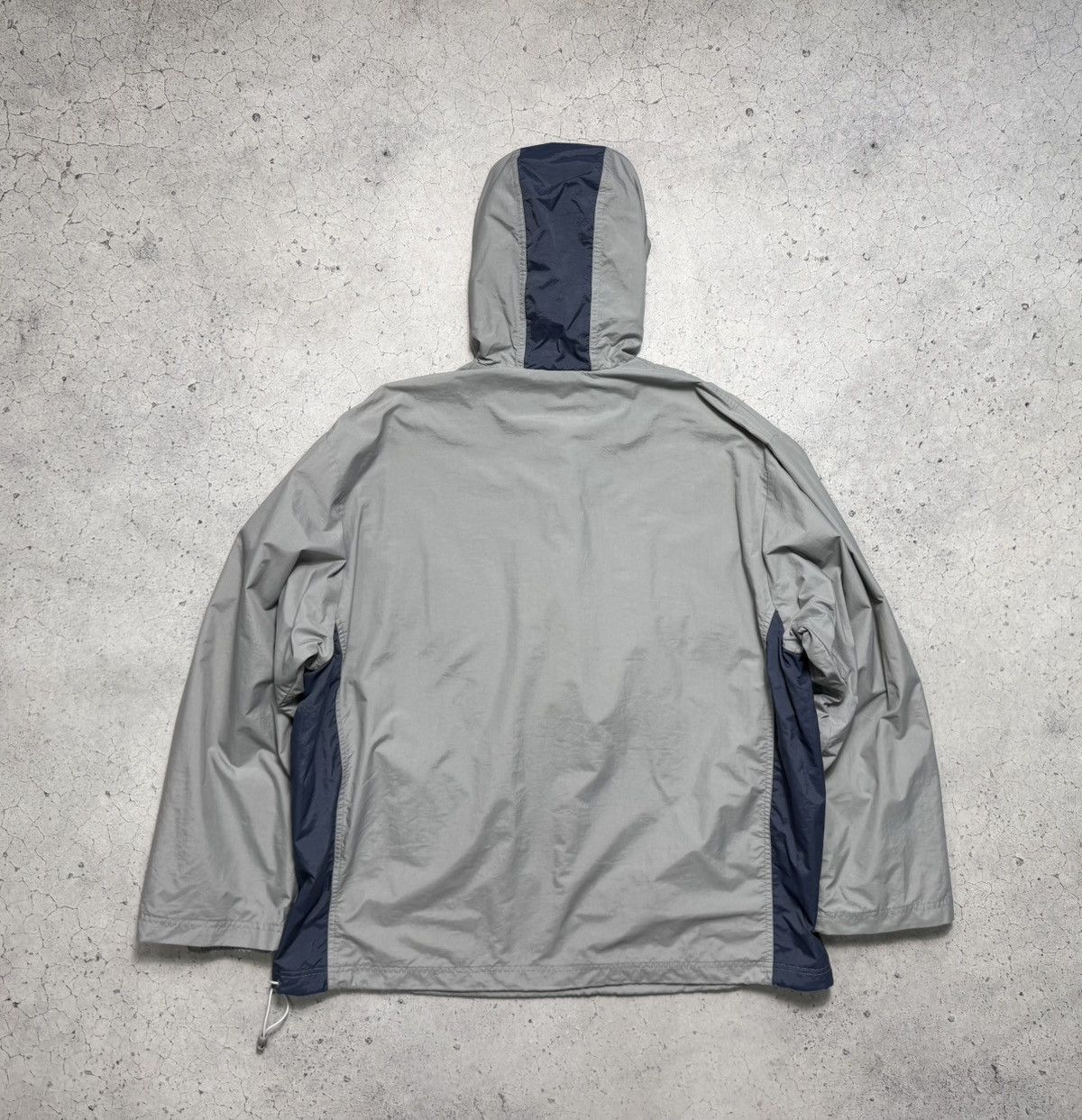 Nike Nike Vintage Anorak Nylon Jacket Swoosh Drill Hype Y2K Size US L / EU 52-54 / 3 - 2 Thumbnail