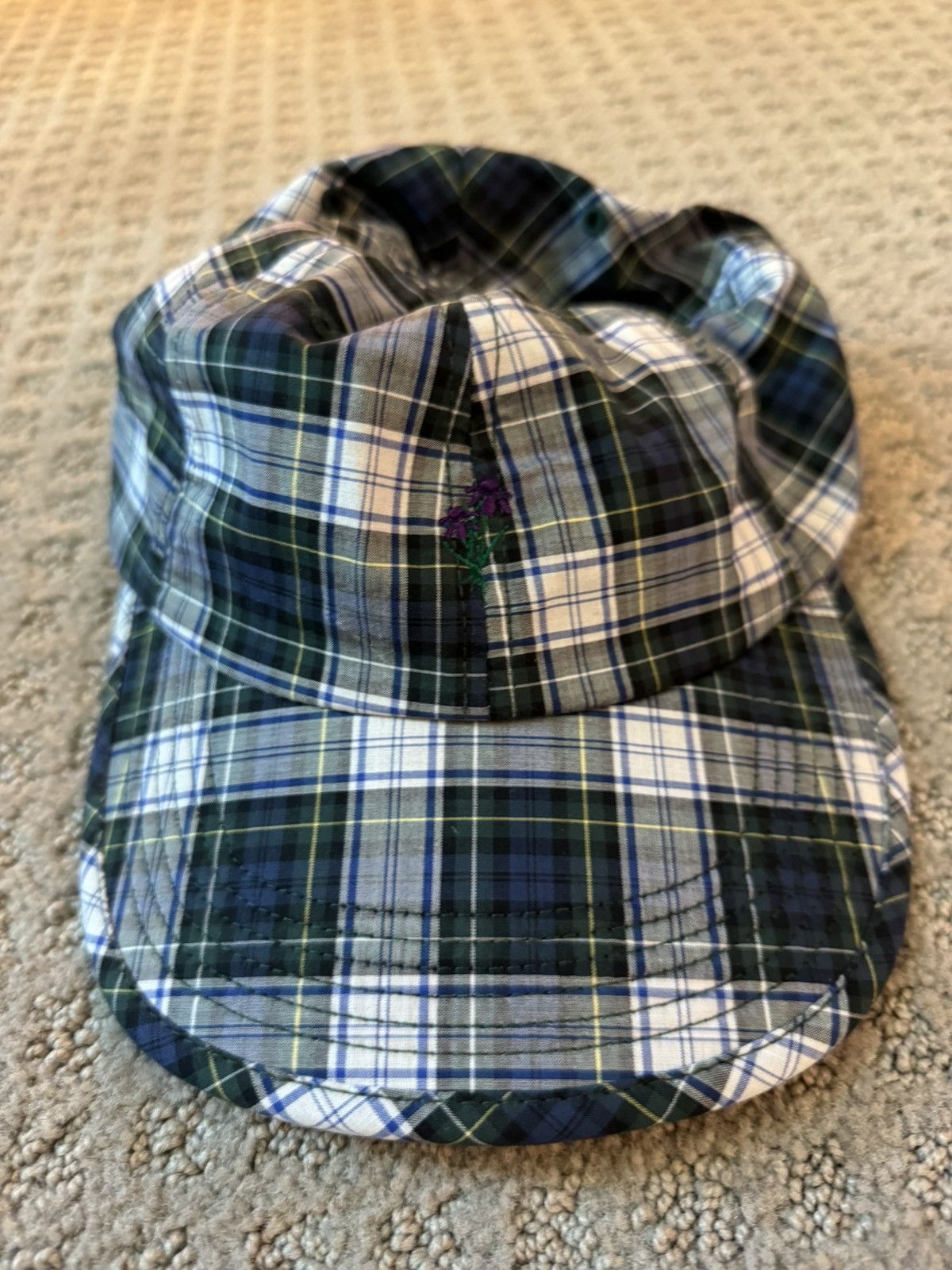 Noah Plaid Noah Sports Hat - Unstructured Size ONE SIZE - 1 Thumbnail