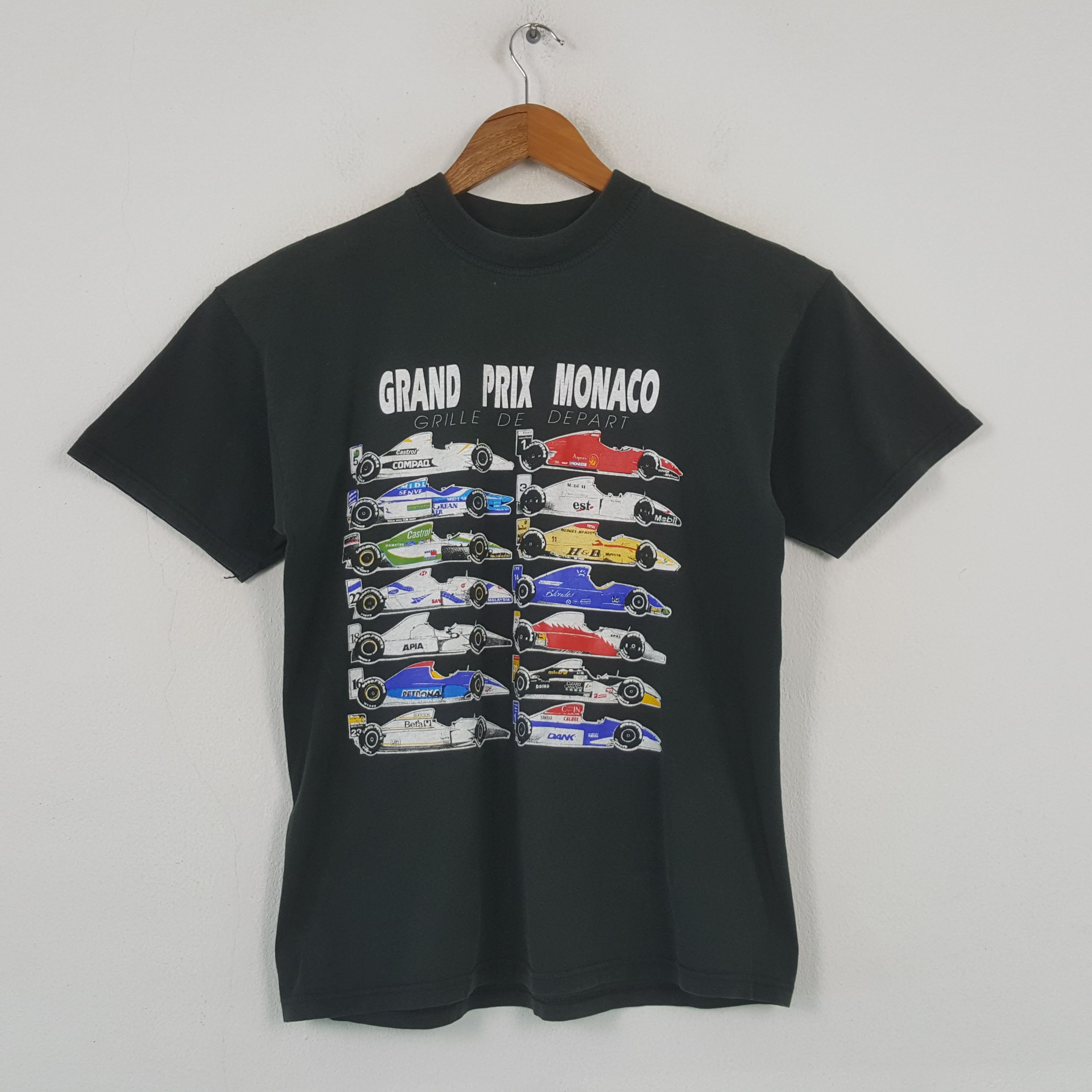 Designer × Vintage Vintage Formula One GRAND PRIX MONACO Racing T-shirt C294N26 Size US M / EU 48-50 / 2 - 1 Thumbnail