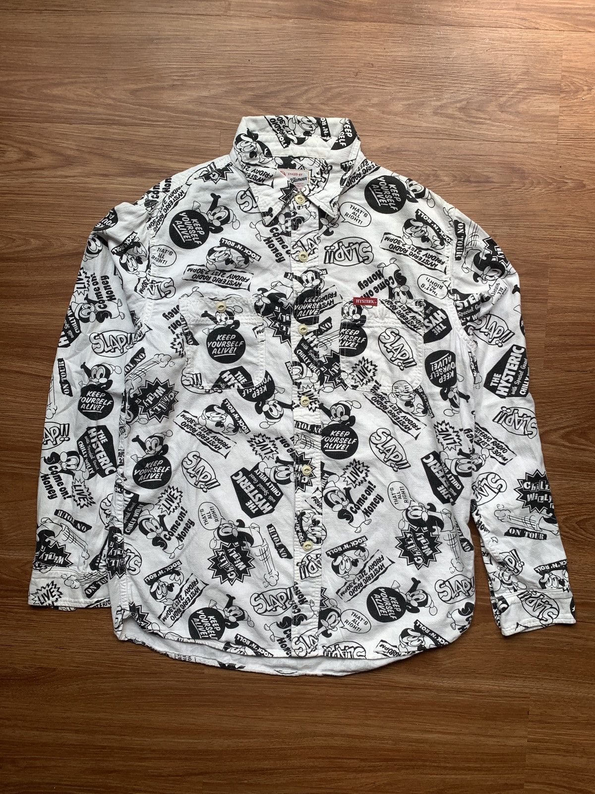 Hysteric Glamour Hysteric Glamour Shirt Size US L / EU 52-54 / 3 - 1 Thumbnail
