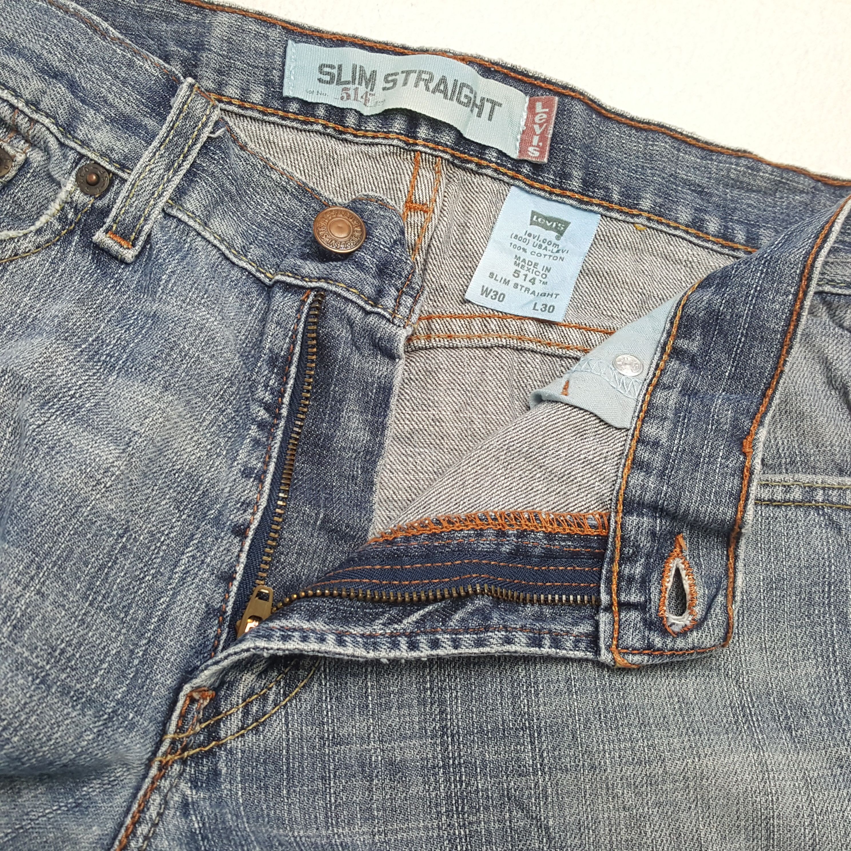 Levi's × Vintage LEVIS Daily Streetwear Rock Punk Style Distressed Jeans Size US 29 - 12 Thumbnail