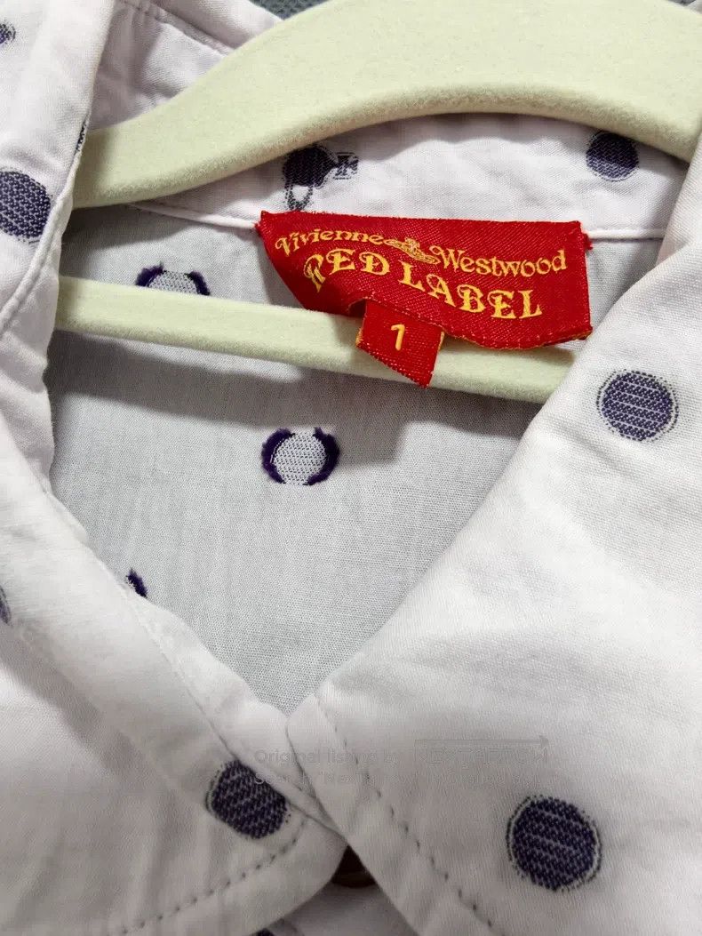 Vivienne Westwood Vivienne Westwood Purple short-sleeved shirt Size S / US 4 / IT 40 - 4 Thumbnail