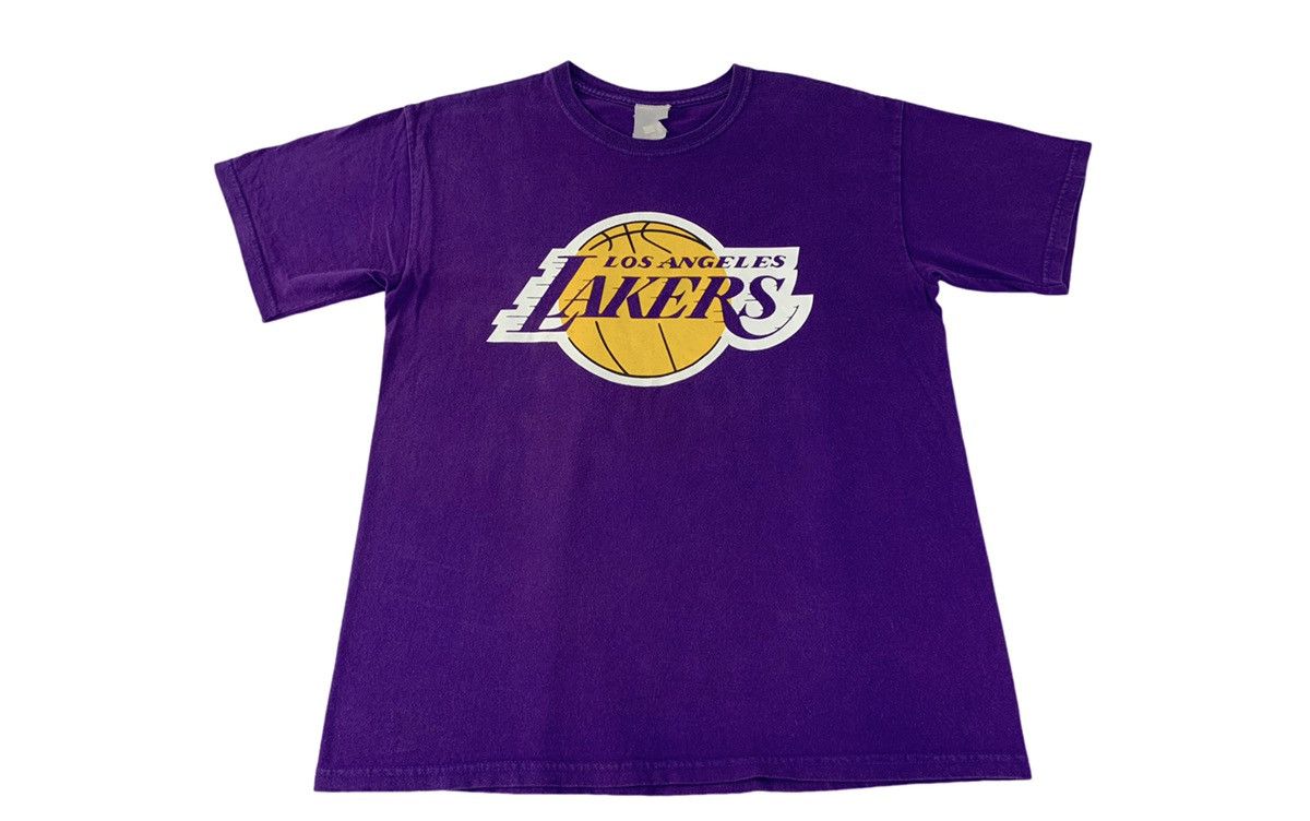 NBA Vintage Kobe Bryant 24 Los Angeles Lakers Big Logo Tee Size US L / EU 52-54 / 3 - 1 Thumbnail