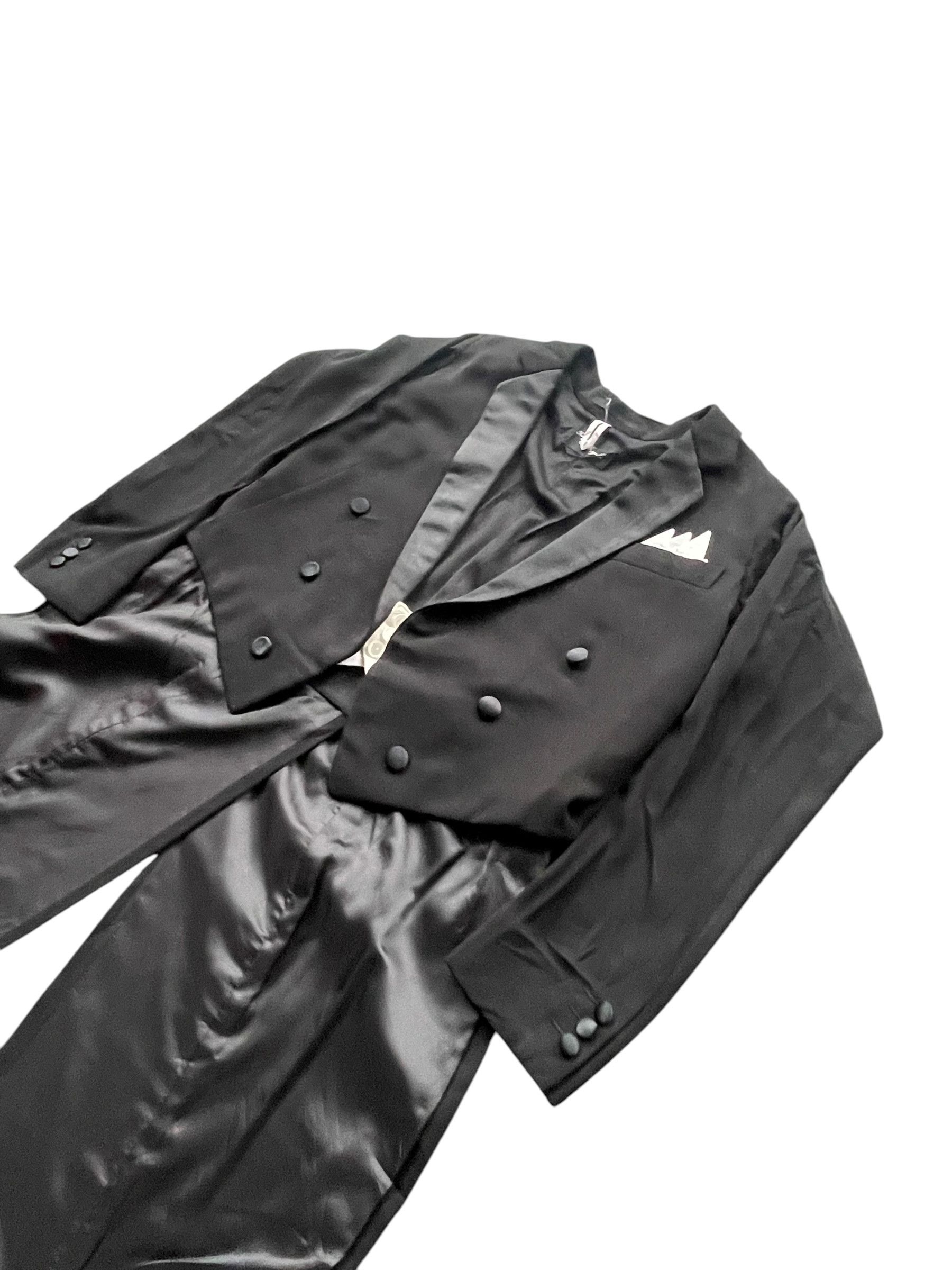 Japanese Brand × Vintage Tailor Miyabi Long Tuxedo Size 40S - 3 Thumbnail