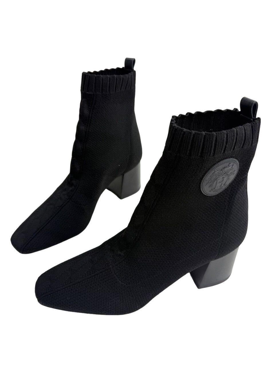 Hermes Hermes Volver Knit Ankle Boots Size 38 Size US 7 / IT 37 - 1 Thumbnail