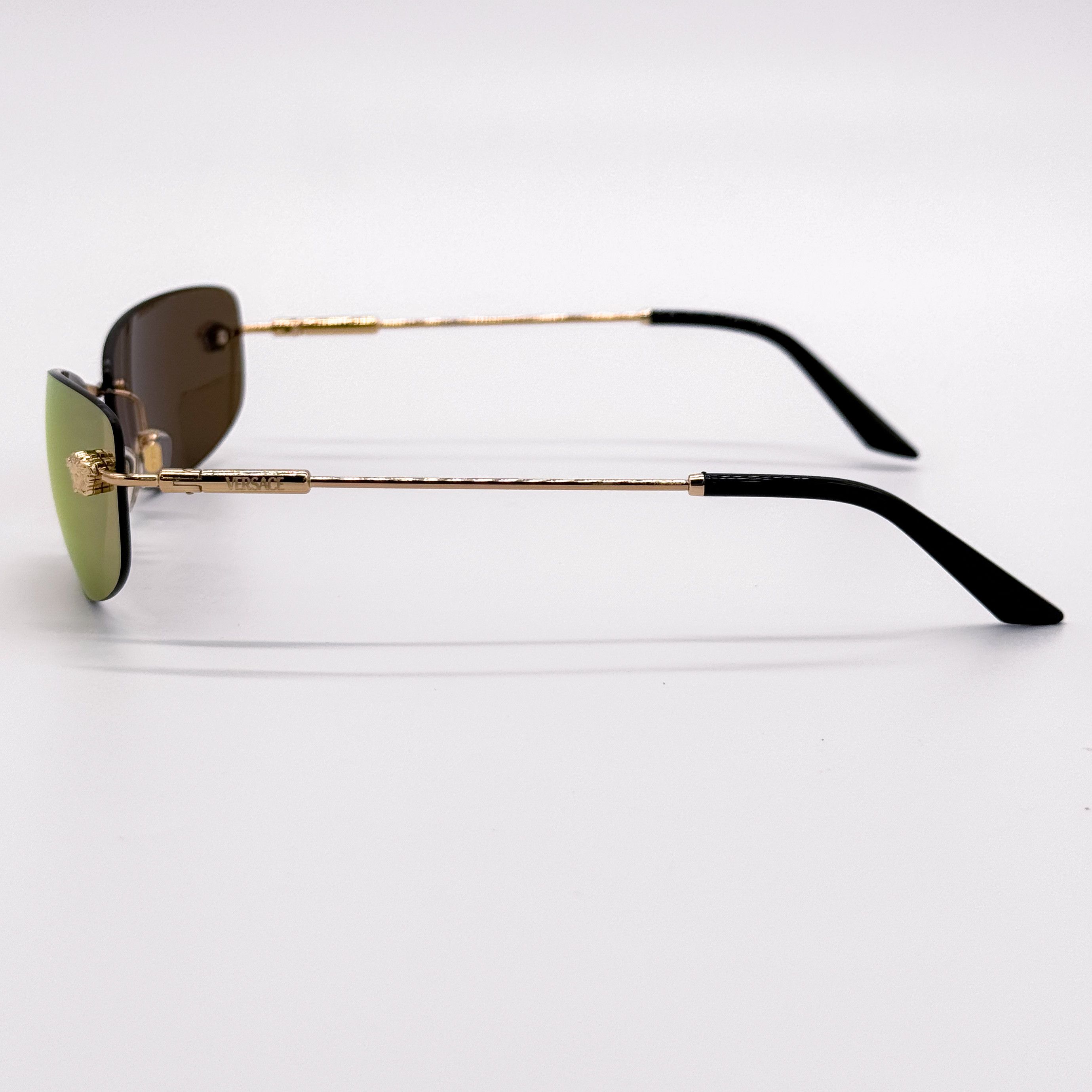 Versace NEW MOD 2279 1002/7I VERSACE SUNGLASSES VE2279 10027I GOLD Size ONE SIZE - 6 Thumbnail