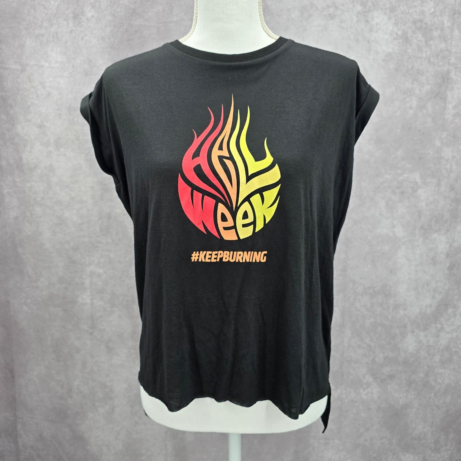 Other Orangetheory Fitness Black Activewear Sport Tshirt Top Small Size S / US 4 / IT 40 - 1 Thumbnail