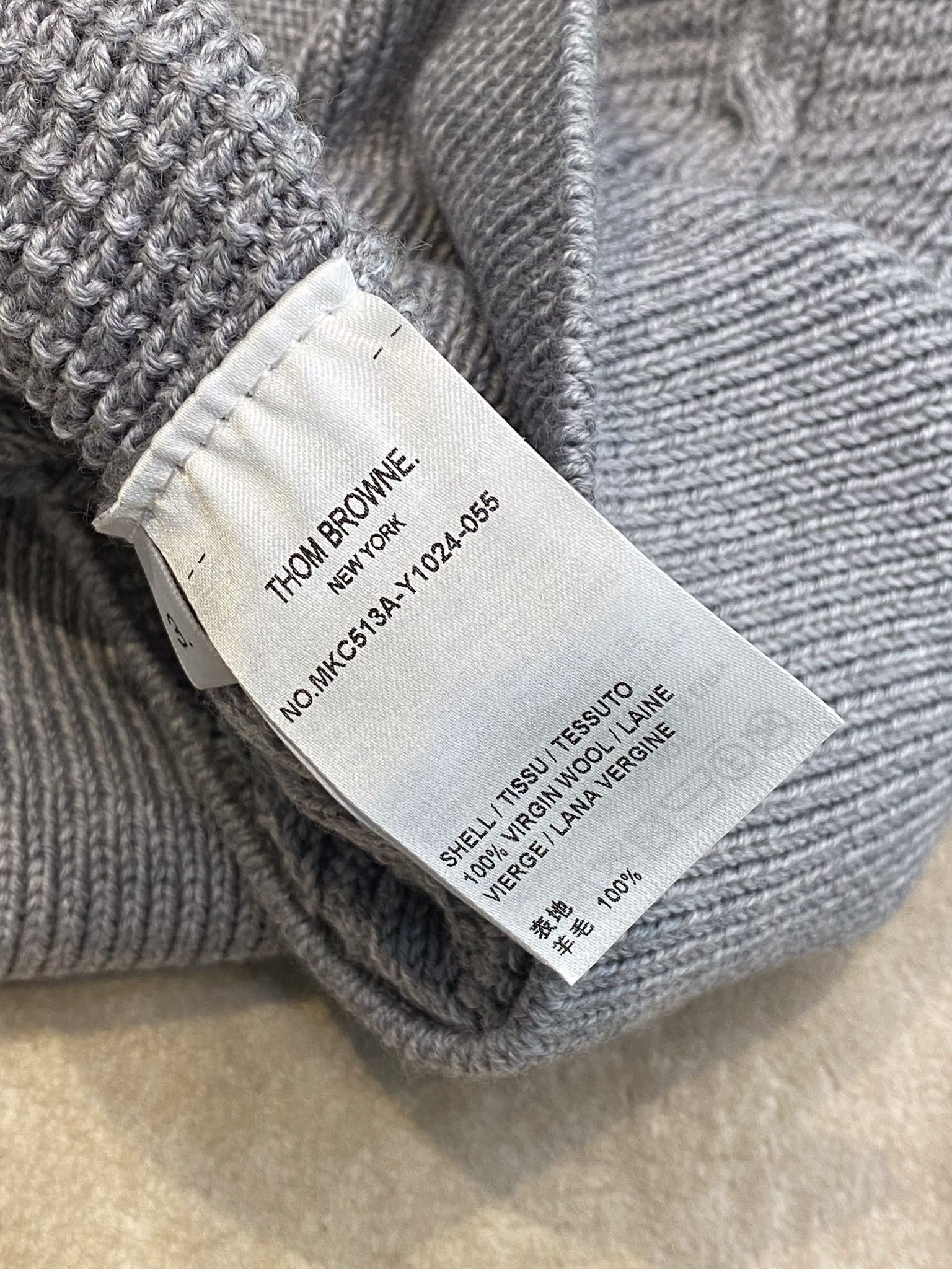 Thom Browne THOM BROWNE Cable Stitch Cardigan Size US L / EU 52-54 / 3 - 8 Thumbnail