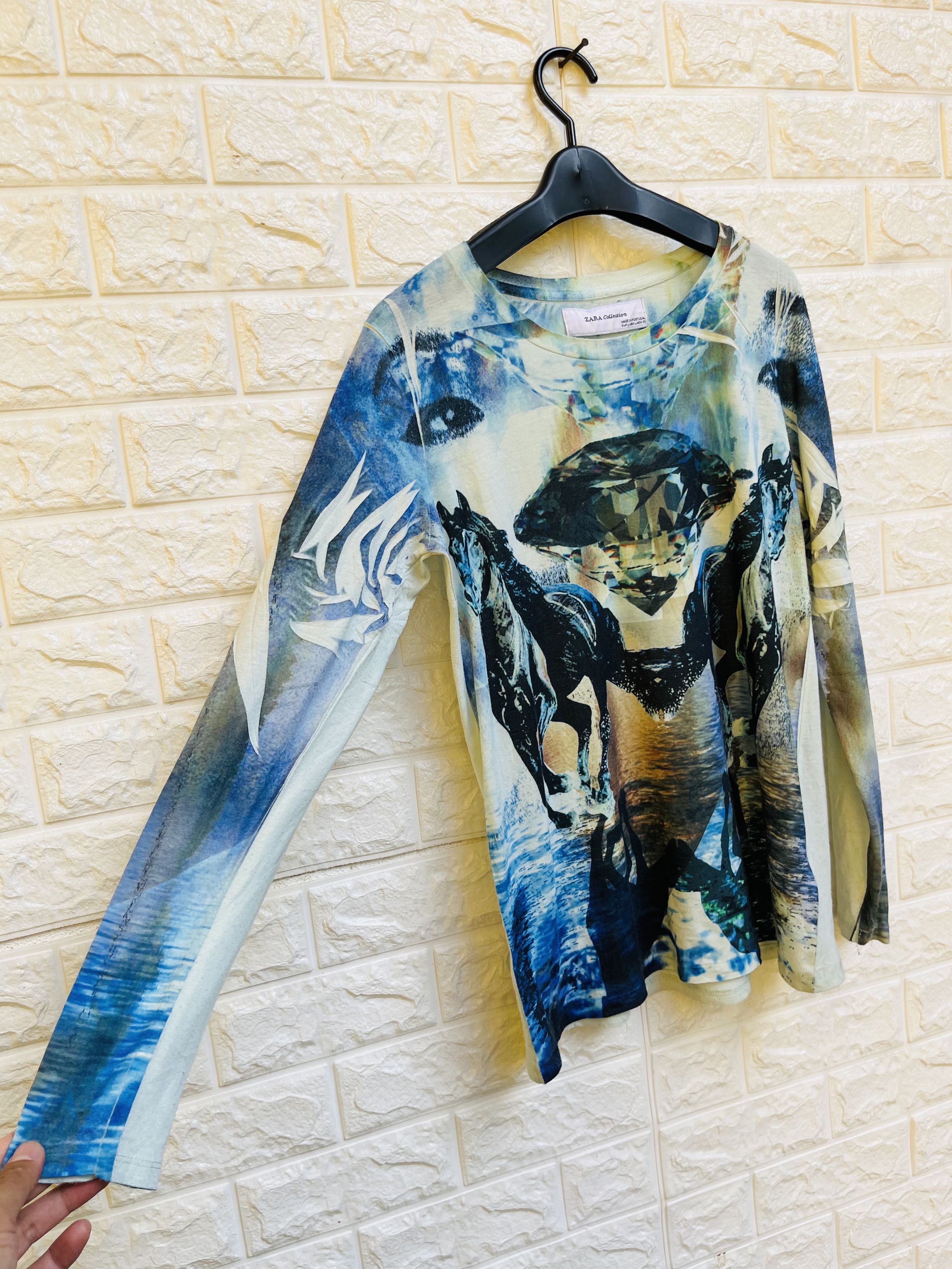 Japanese Brand × Vintage Vintage Zara Diamond Japanese Designer Fashion Style Size M / US 6-8 / IT 42-44 - 6 Thumbnail