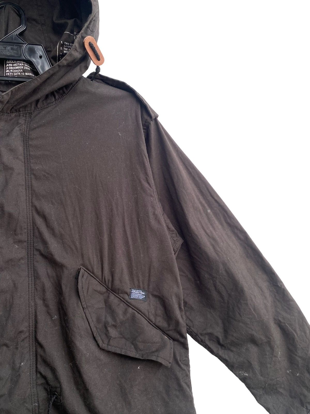 Japanese Brand AW 2006 NASHDULEK japan parka fishtail crossbone logo jacket Size US M / EU 48-50 / 2 - 4 Thumbnail