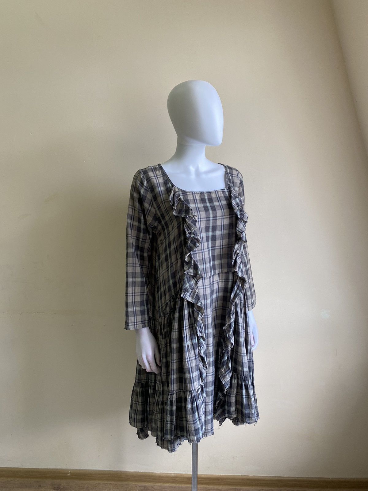 Other Ewa i Walla Womens Multicolor Plaid Knee Length Dress Size M Size M / US 6-8 / IT 42-44 - 1 Thumbnail