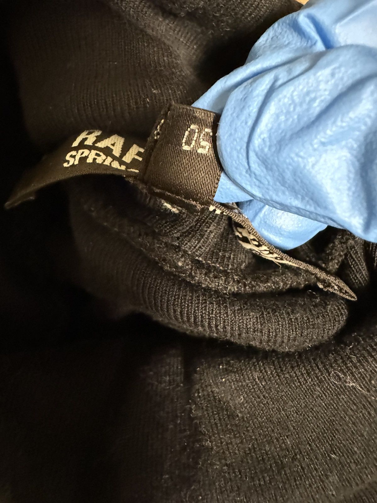 Raf by Raf Simons Raf Simons Black Hand Sign SS09 Turtleneck Sweater Size US M / EU 48-50 / 2 - 11 Thumbnail