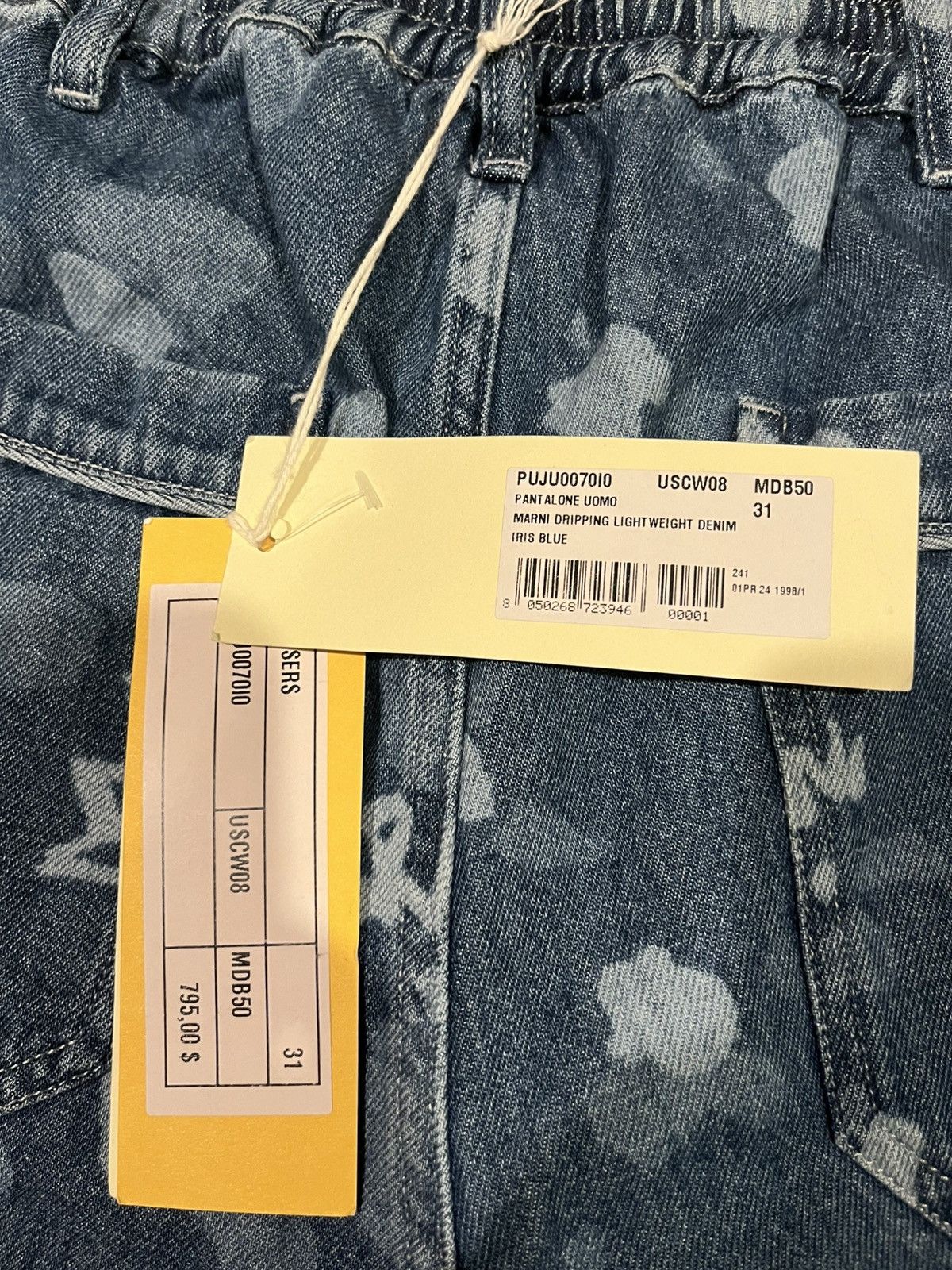 Marni Marni all over print denim shorts Size US 31 - 4 Thumbnail