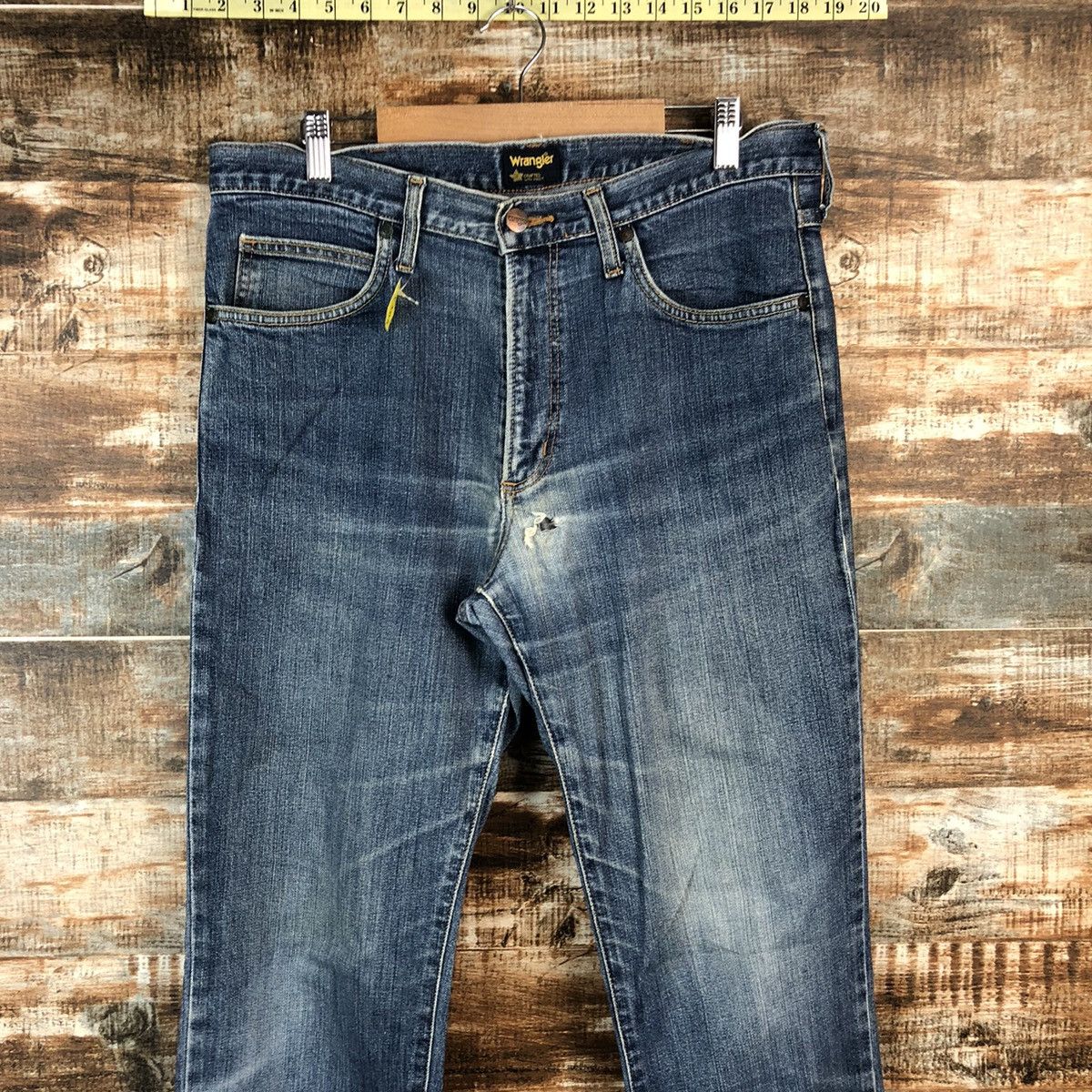 Wrangler DL Wrangler Blue Denim Pants #C203 Size US 32 / EU 48 - 4 Thumbnail
