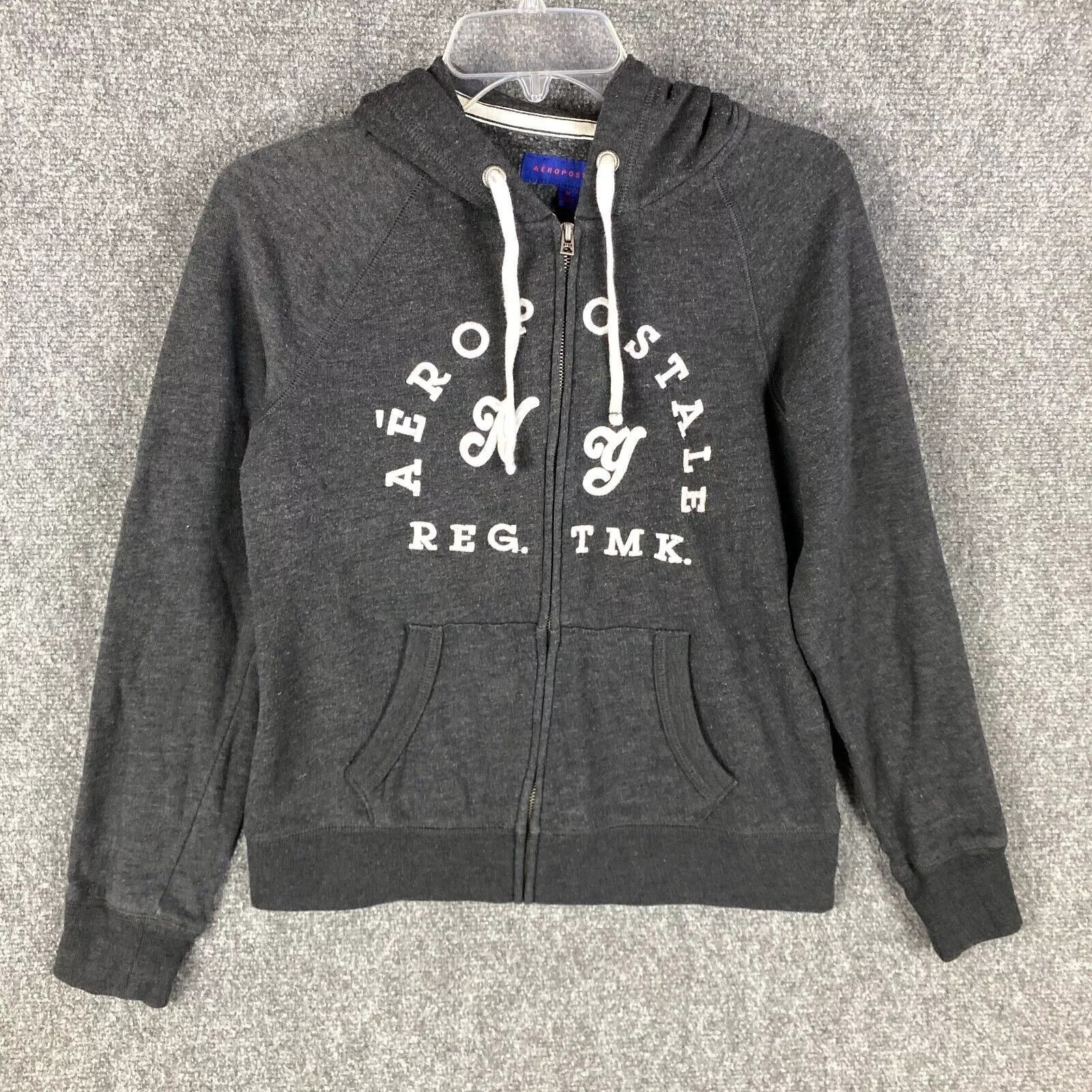 Aeropostale Aeropostale Hoodie Juniors Medium Full Zip Cotton Blend M Size M / US 6-8 / IT 42-44 - 1 Thumbnail