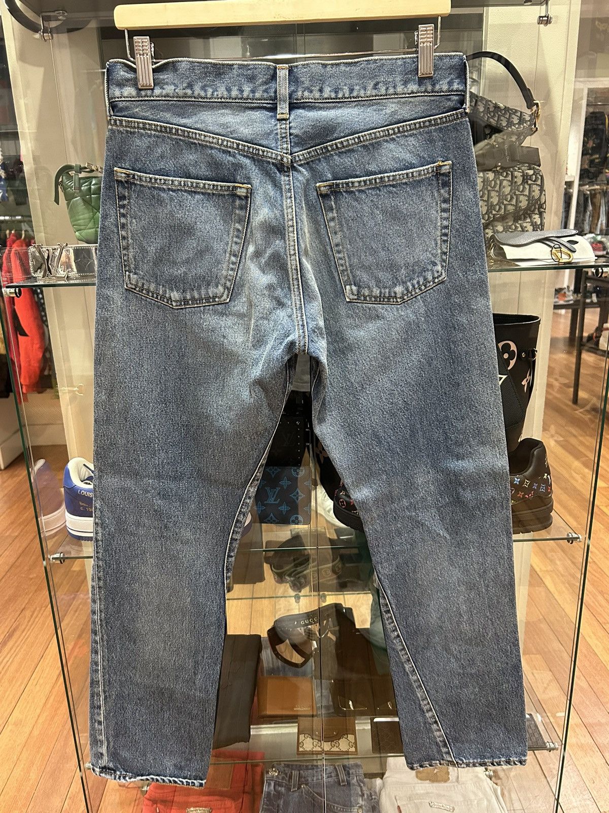Balenciaga Balenciaga Blue Denim Jeans Size US 30 / EU 46 - 2 Thumbnail