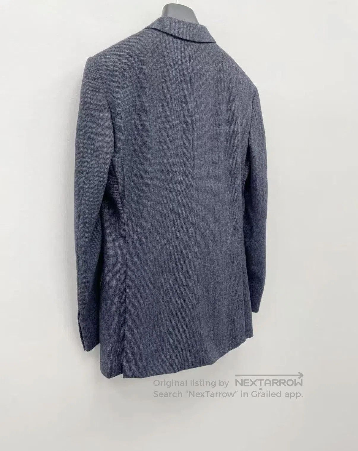 Z Zegna Gray Textured Single. Size US S / EU 44-46 / 1 - 7 Thumbnail