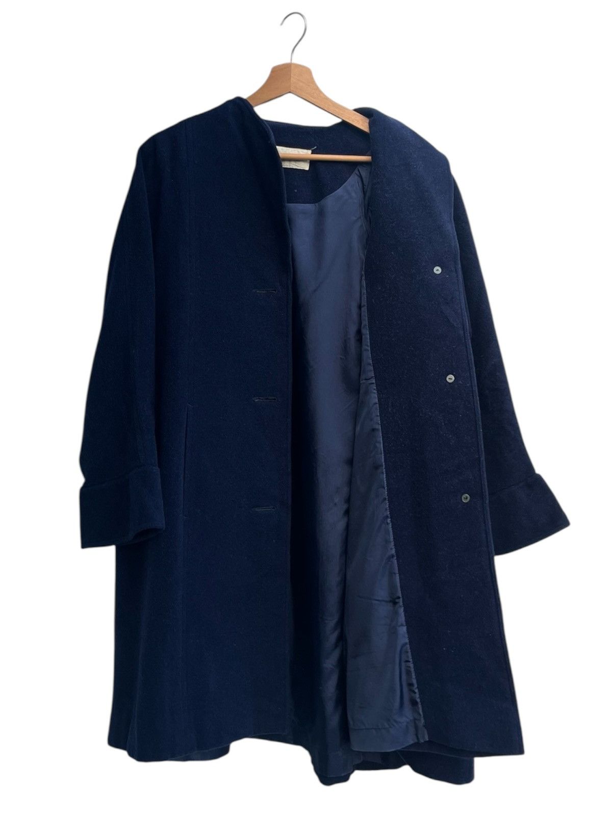 Comme des Garcons 90’s Comme des Garcons Button-Up Oversized Coat Size M / US 6-8 / IT 42-44 - 3 Thumbnail