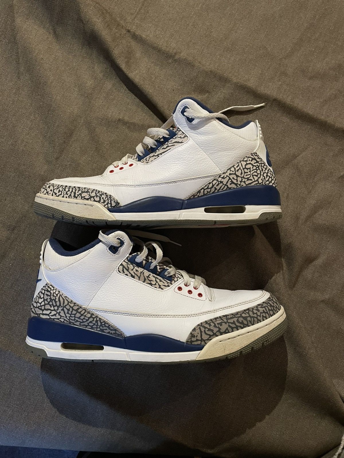 Jordan Brand × Nike Jordan “True Blue” 3 2016 Size US 13 / EU 46 - 6 Thumbnail