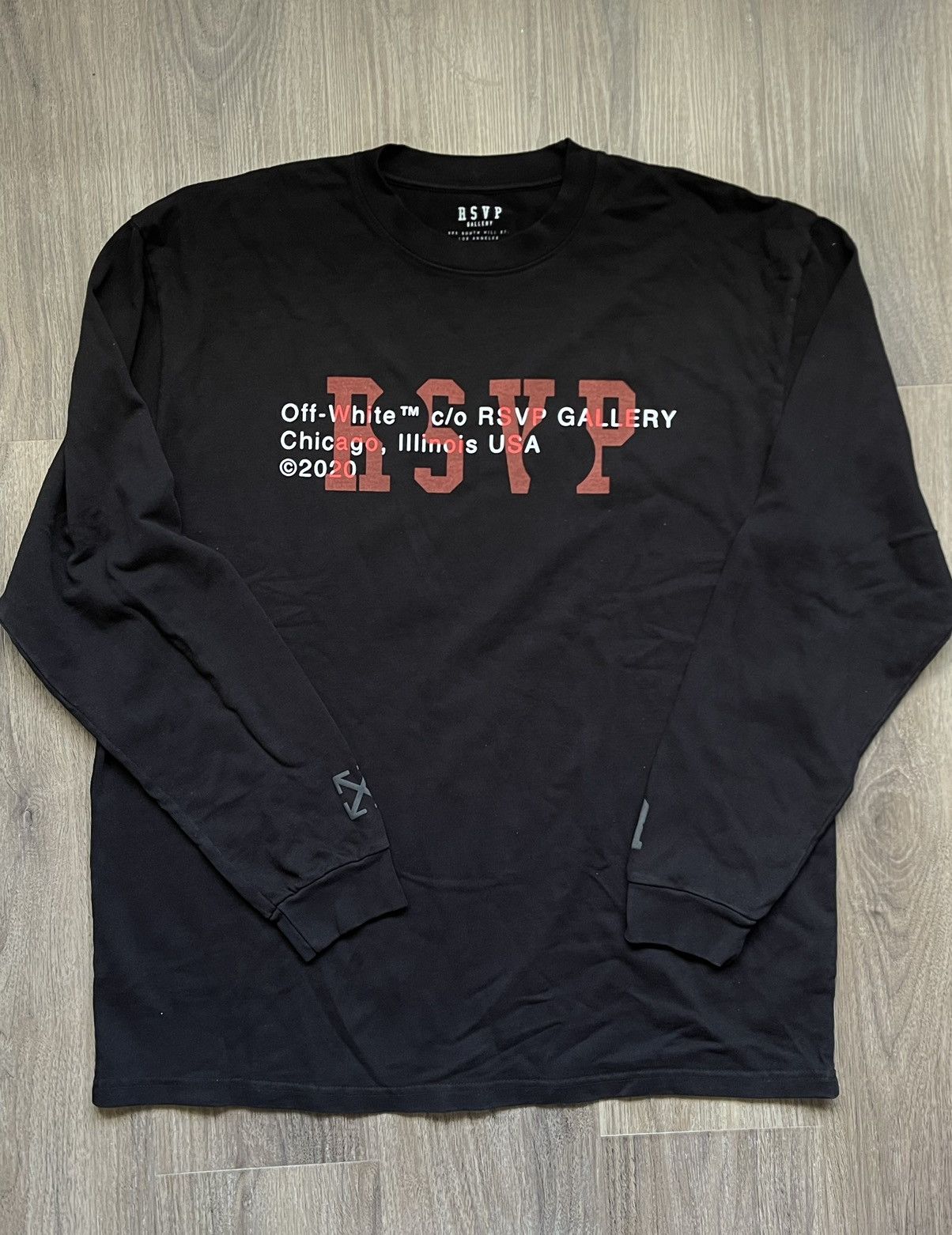 Off-White × Rsvp Gallery RSVP Gallery x OFF-WHITE "Holes" L/S Tee Size US L / EU 52-54 / 3 - 2 Thumbnail