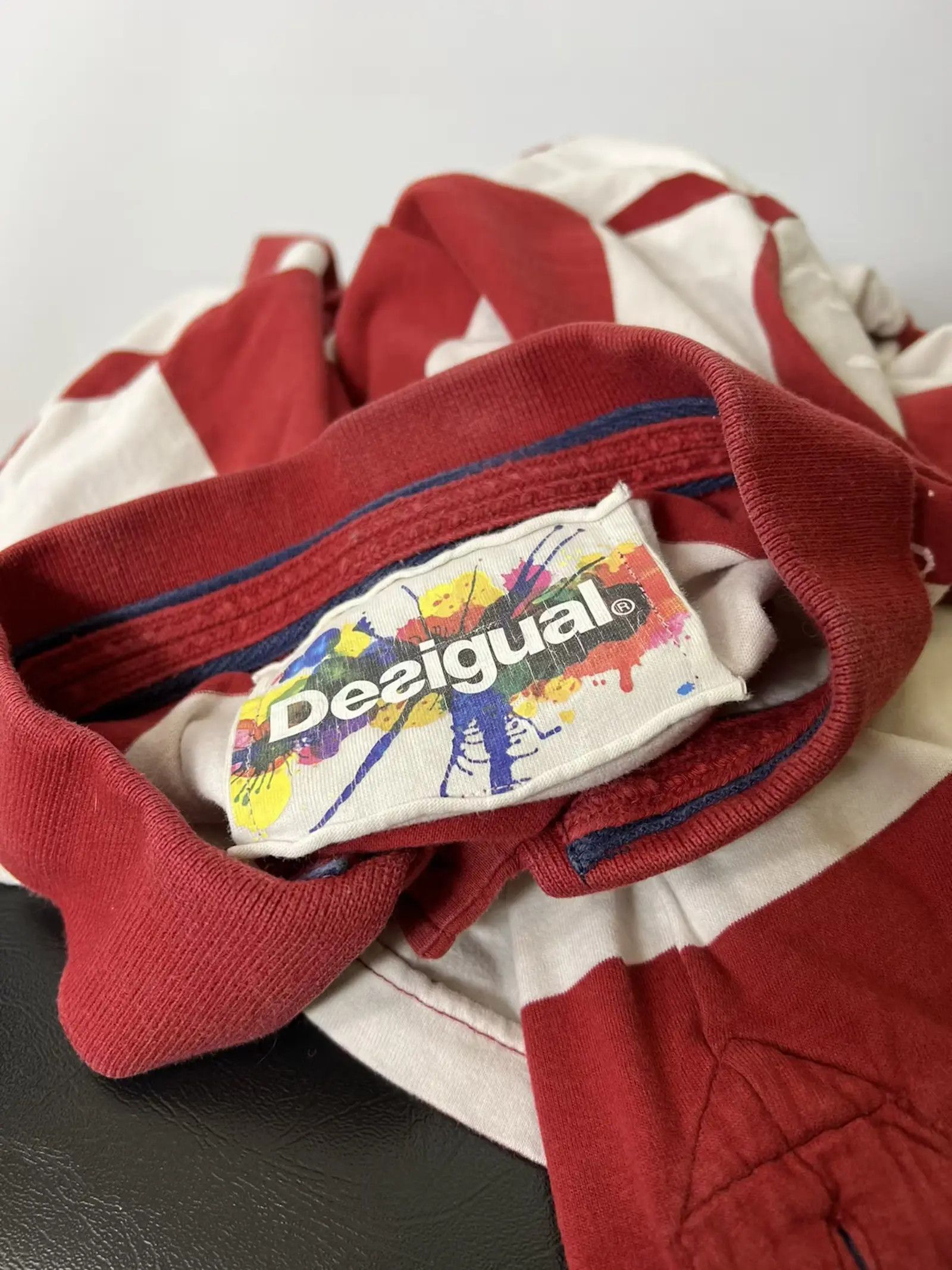 Designer × Desigual Desigual men’s polo T-shirt Size US XL / EU 56 / 4 - 3 Thumbnail