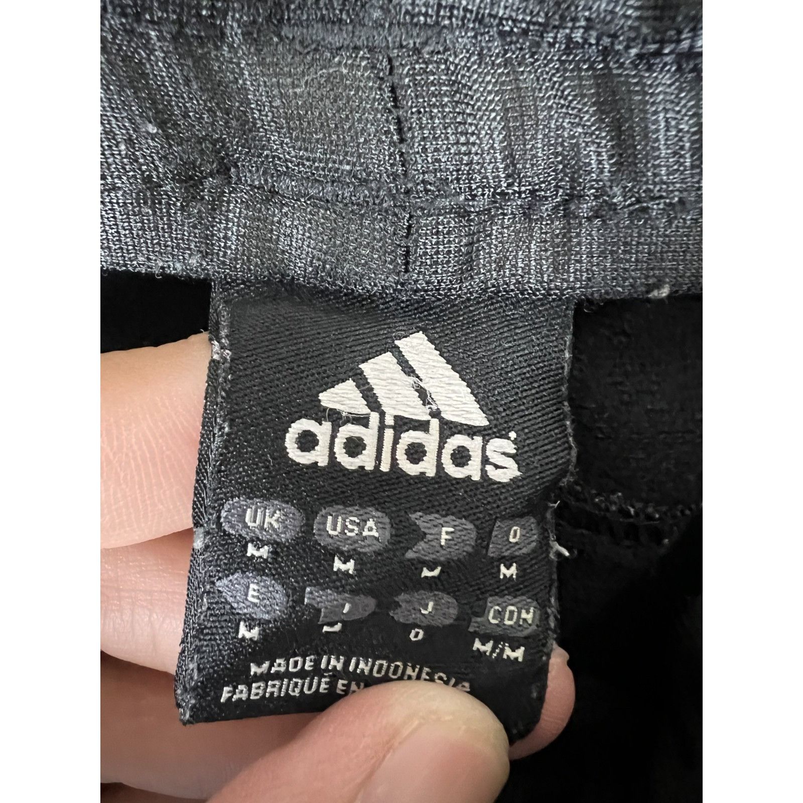 Adidas Adidas Sweatpants Mens Medium Black Elastic Waist Athletic W Size US 30 / EU 46 - 7 Thumbnail