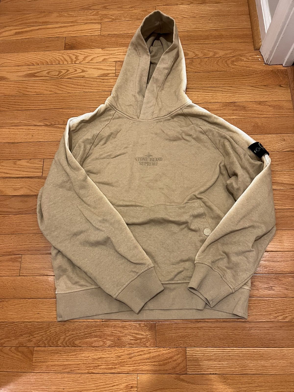 Stone Island × Supreme Hoodie Size US M / EU 48-50 / 2 - 2 Thumbnail