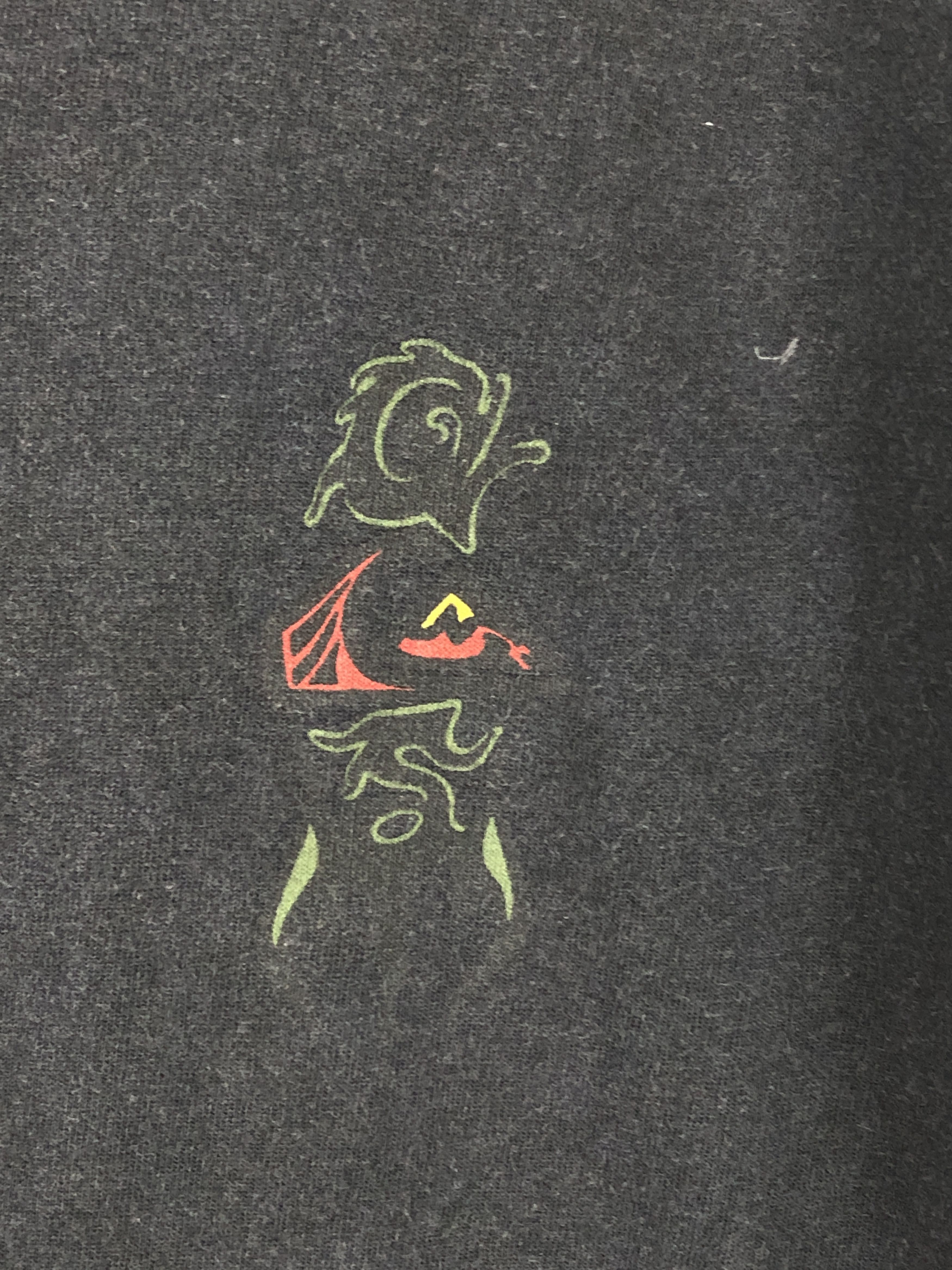 Quiksilver × Vintage Vintage 90s Quiksilver Surfing Short Sleeve T-shirt TA0490 Size US L / EU 52-54 / 3 - 8 Thumbnail