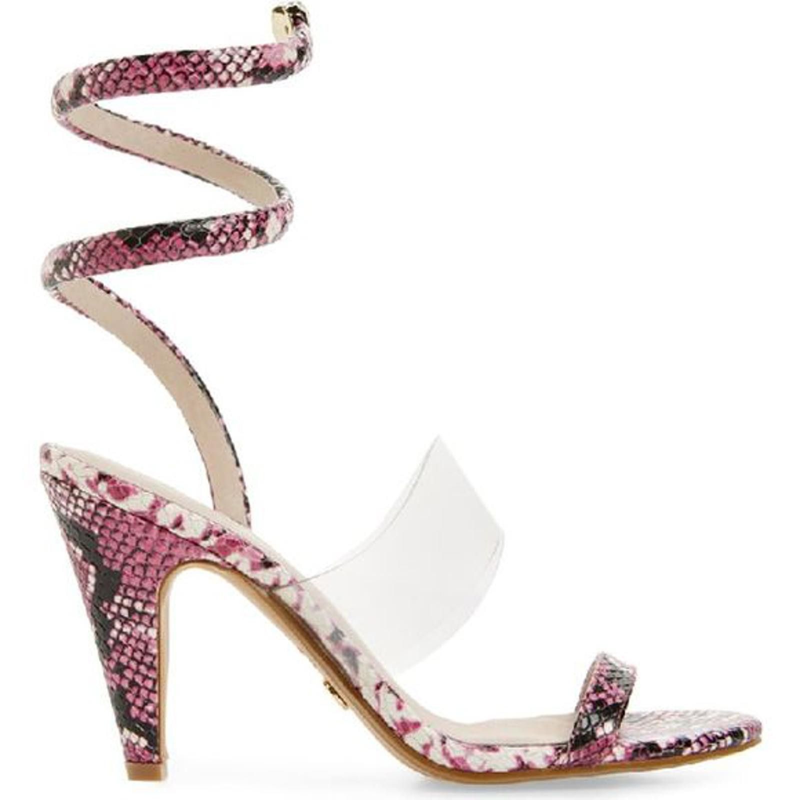 Other Cecelia New York Sabrina Snake Wrap Heels Dragon Fruit Sz.10 Size US 10 / IT 40 - 4 Thumbnail