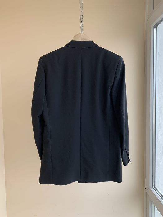 Vintage Hugo Boss Double Breasted Mohair Pure New Wool Vintage 80s