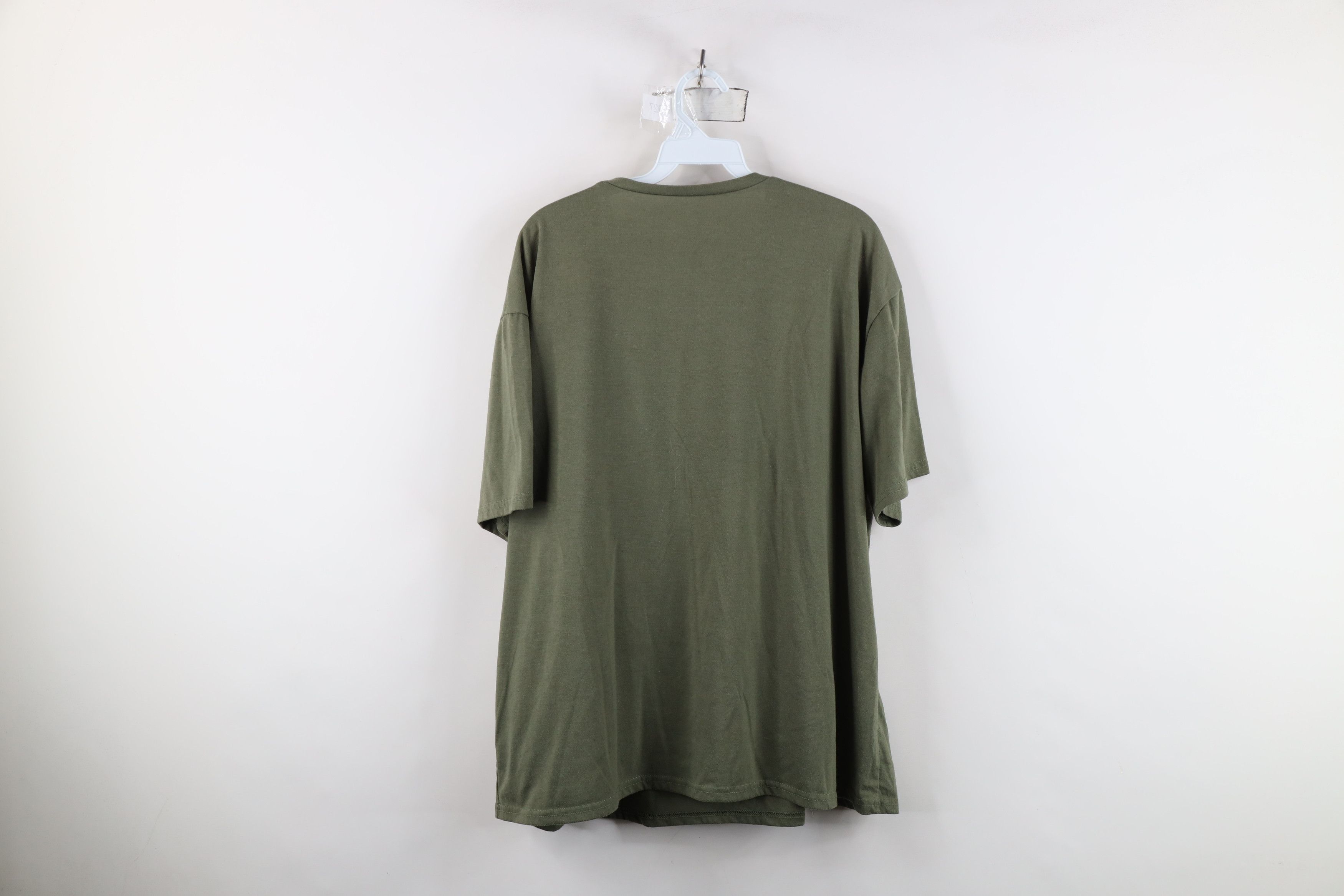 Vintage Vintage Y2K Streetwear Skeleton Tribal UFC MMA T-Shirt Green Size US XL / EU 56 / 4 - 12 Thumbnail