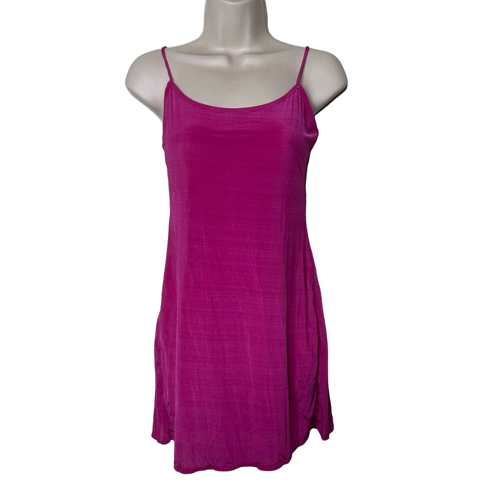 Dior Christian Dior hot pink ultralight slip camisole sz S Size ONE SIZE - 1 Thumbnail