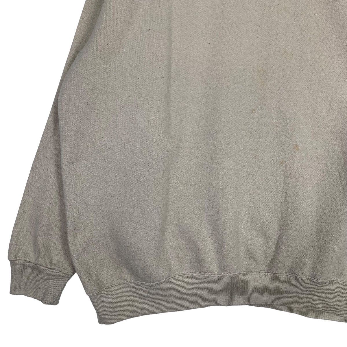Kansai Yamamoto KANSAI YAMAMOTO Half Zip Turtle Neck Sweatshirt #0442-C20 Size US XXL / EU 58 / 5 - 3 Thumbnail