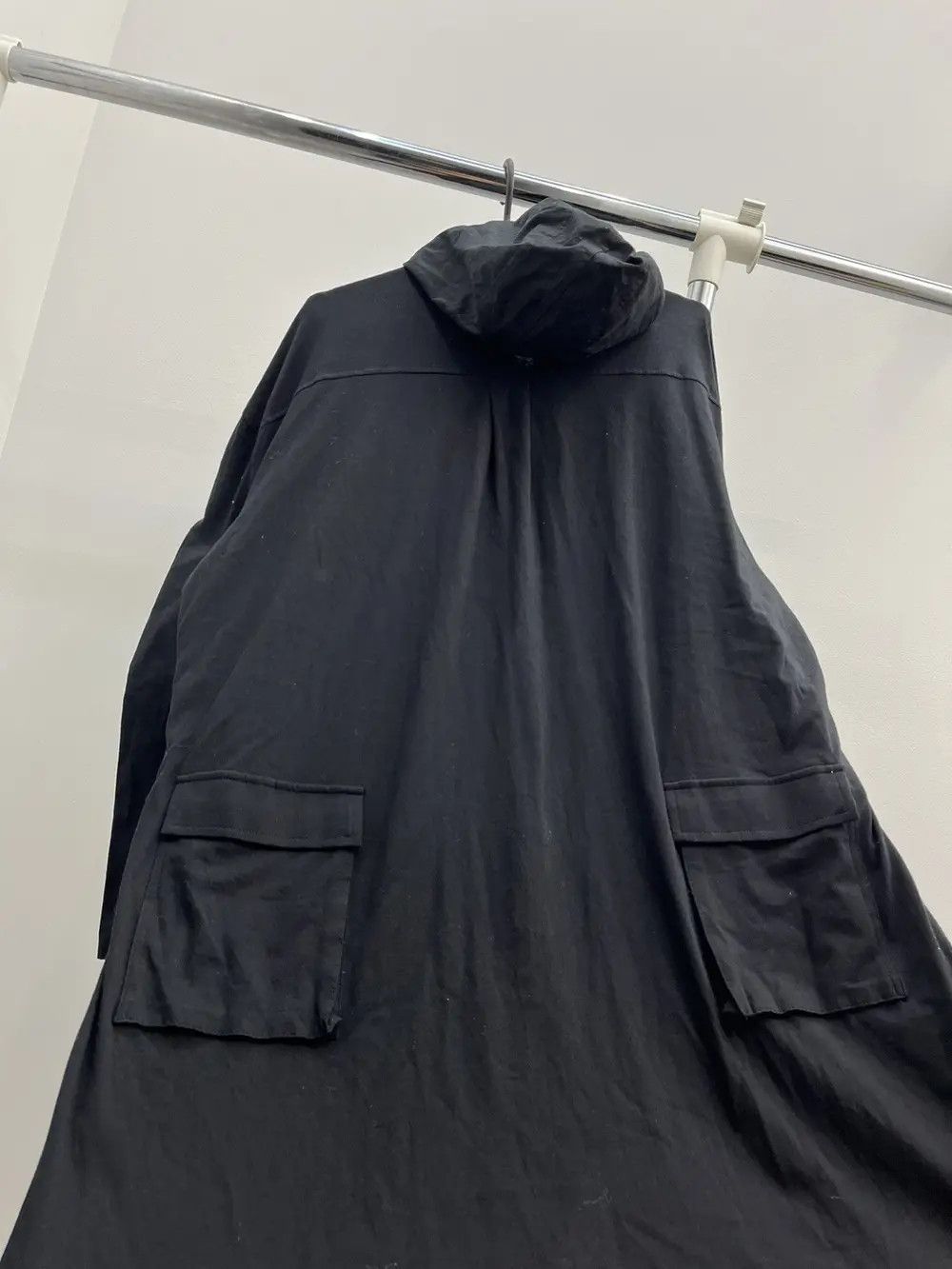 Japanese Brand Yohji Yamamoto B Line Long Light Button Up Coat Jacket Size US S / EU 44-46 / 1 - 5 Thumbnail