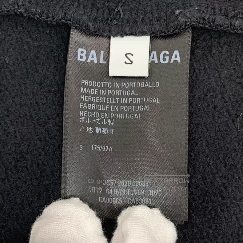 Balenciaga Balenciaga Black hooded sweatshirt Size US S / EU 44-46 / 1 - 6 Thumbnail