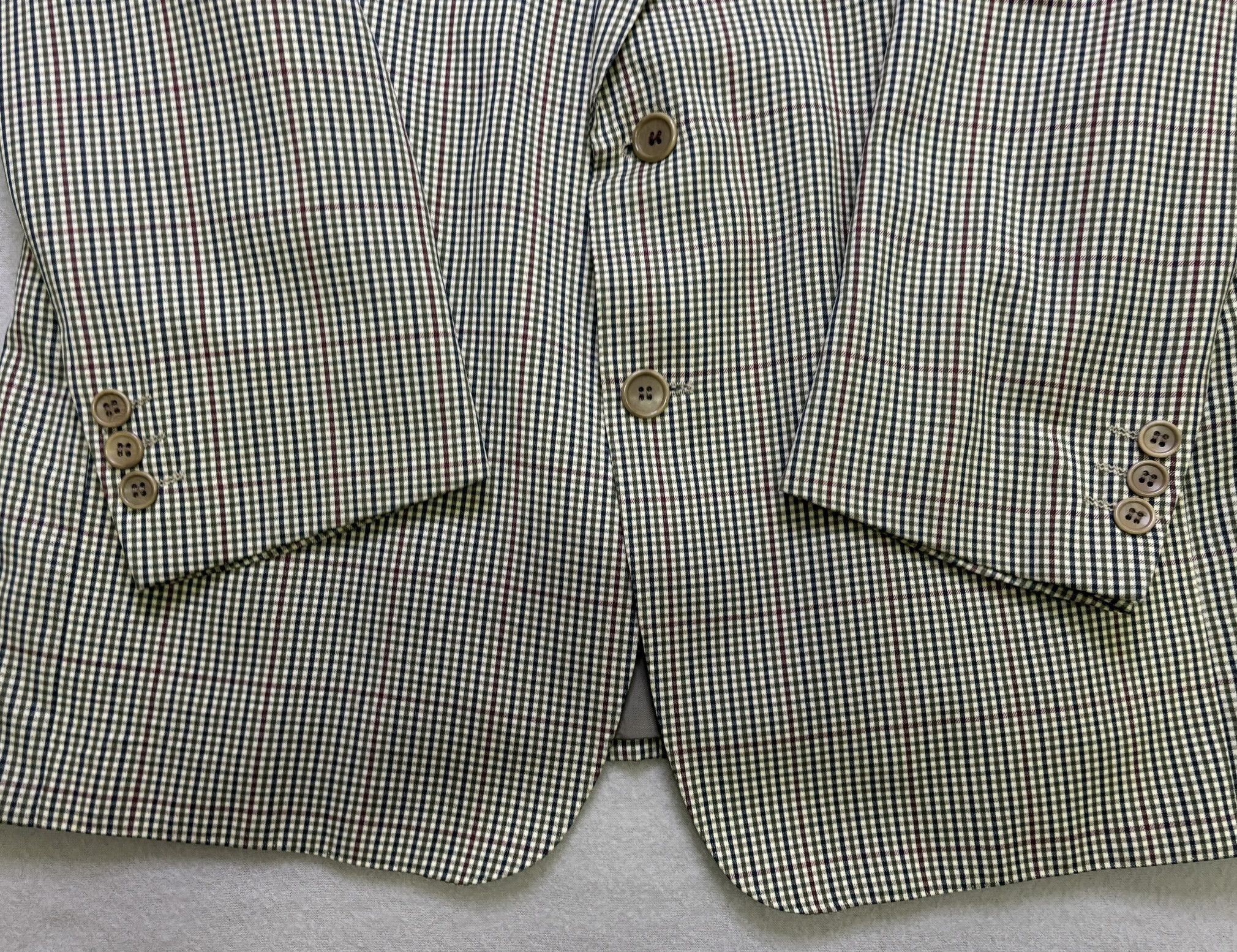 Burberry Burberrys Vintage Beige Blazer Size M/L Size 44R - 6 Thumbnail