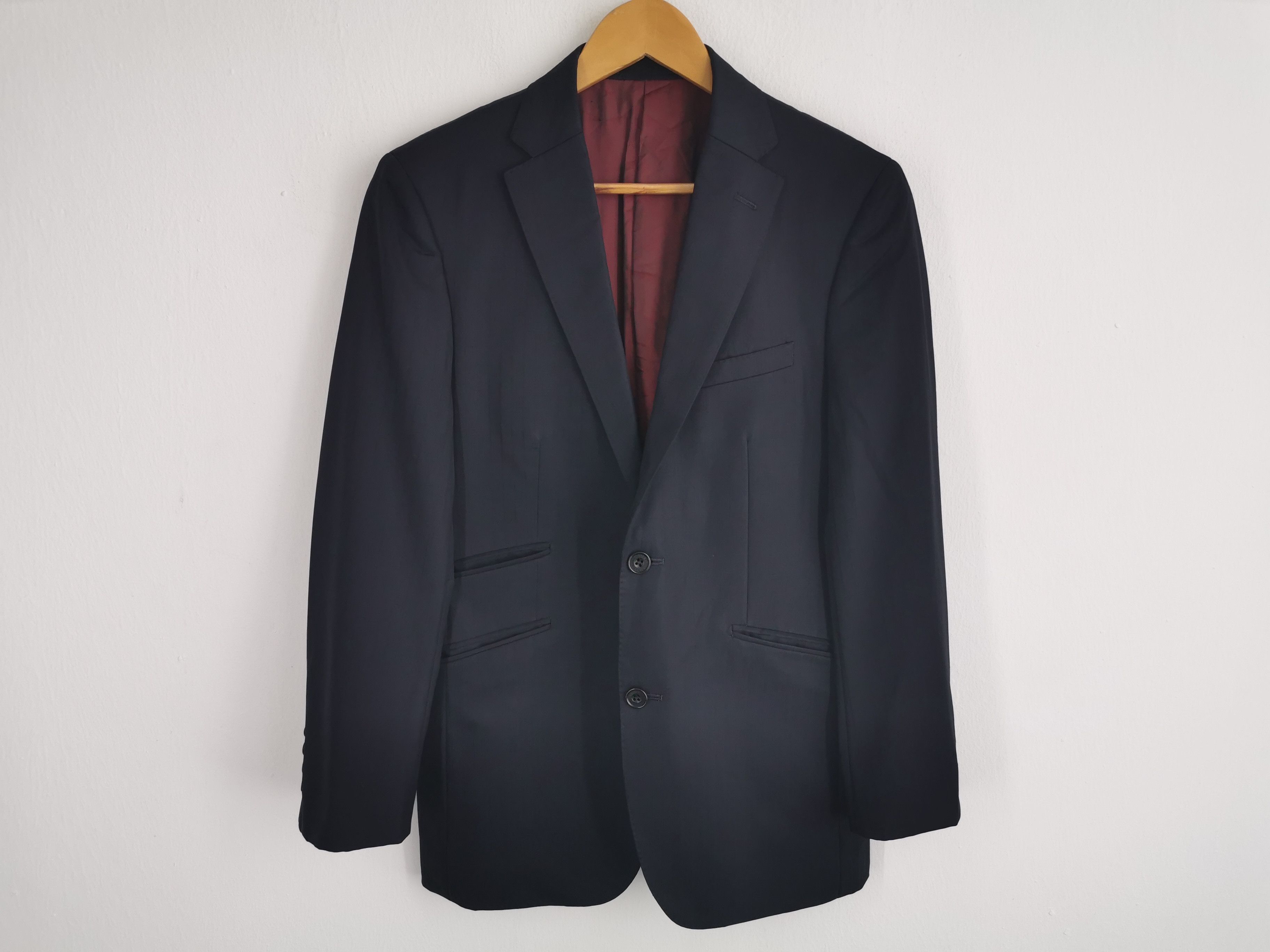 Burberry Vintage 90's Burberry Blazer Wool Coat Made In Japan Size M Size 40R - 2 Thumbnail