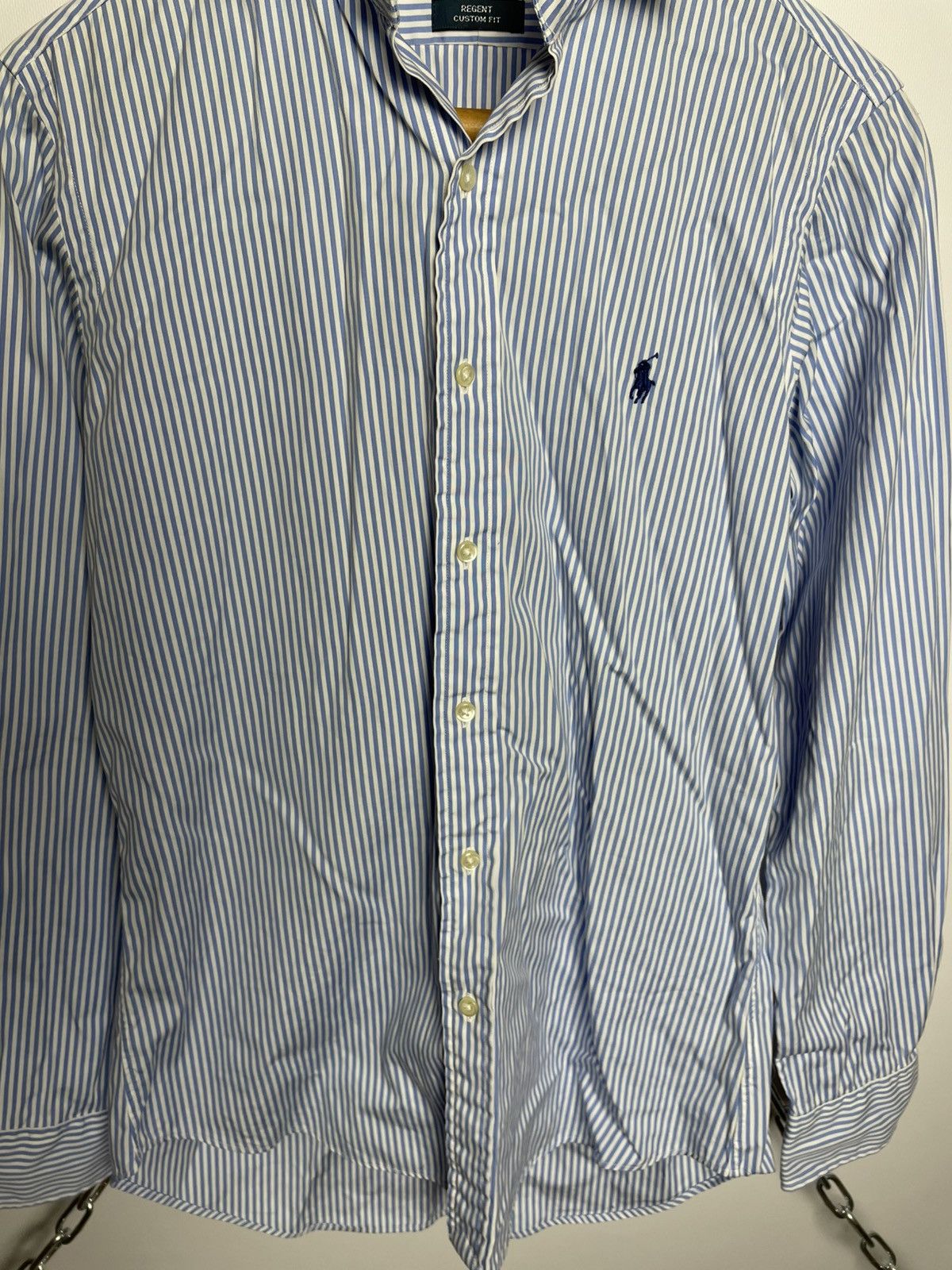 Polo Ralph Lauren Polo Ralph Lauren Blue Shirt Classic Botton Ups Size US M / EU 48-50 / 2 - 4 Thumbnail