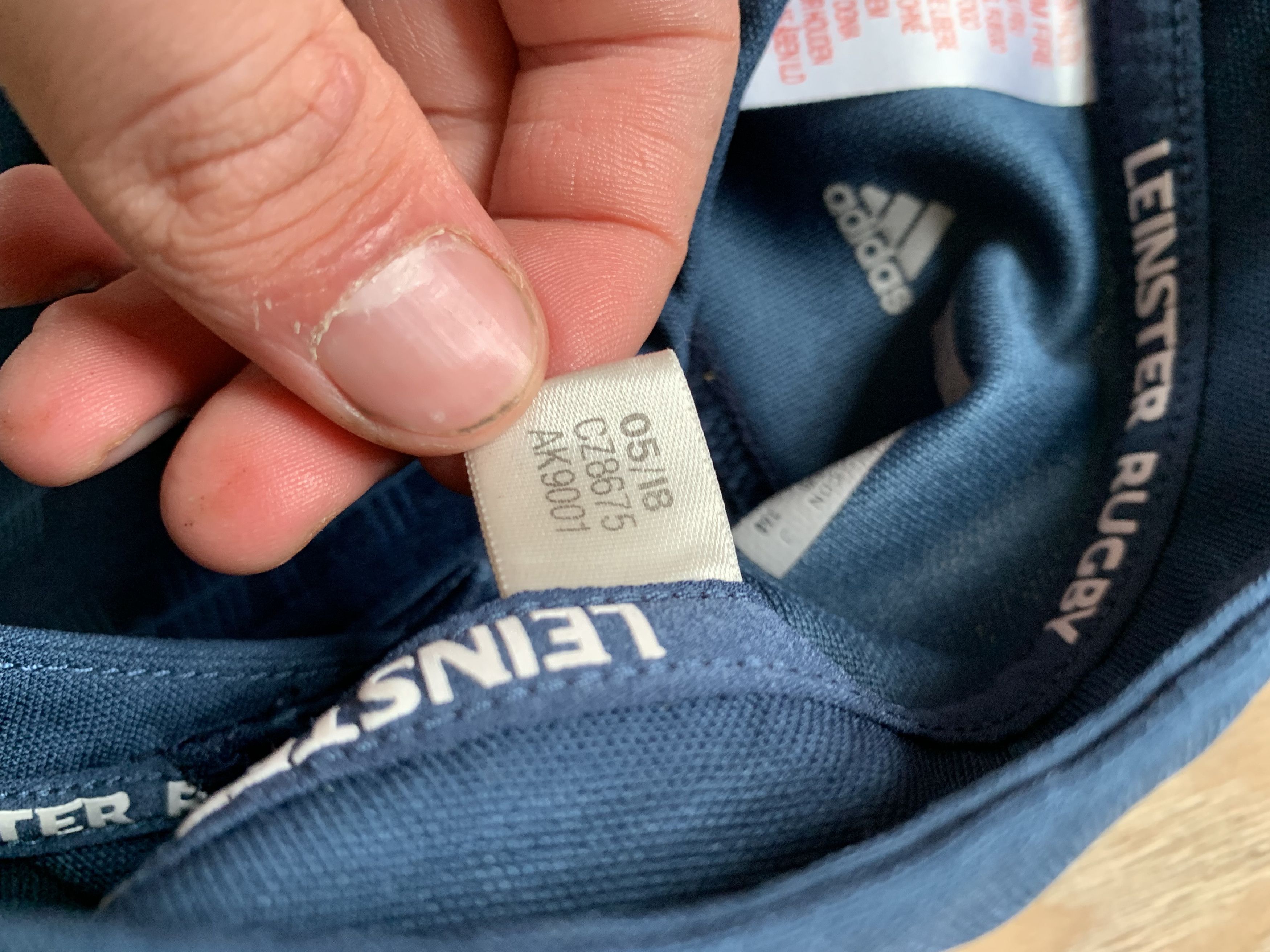Adidas Adidas Youth Climalite Leinster Rugby Jersey 2018 Size US XS / EU 42 / 0 - 6 Thumbnail