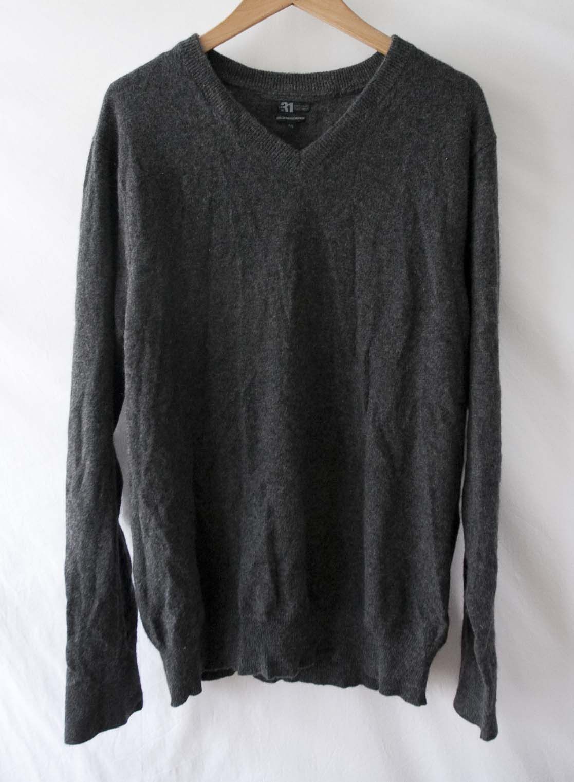 Simons Le 31 Simons Sweater 100% Cashmere Size XL Dark Gray Size US XL / EU 56 / 4 - 2 Thumbnail