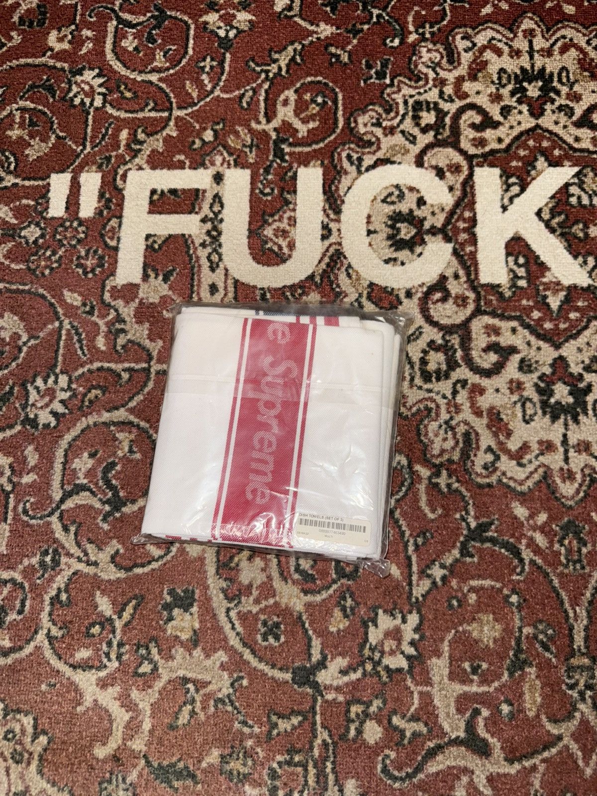Supreme Supreme Dish Towel Set Of 3 SS 2019 Size ONE SIZE - 2 Thumbnail