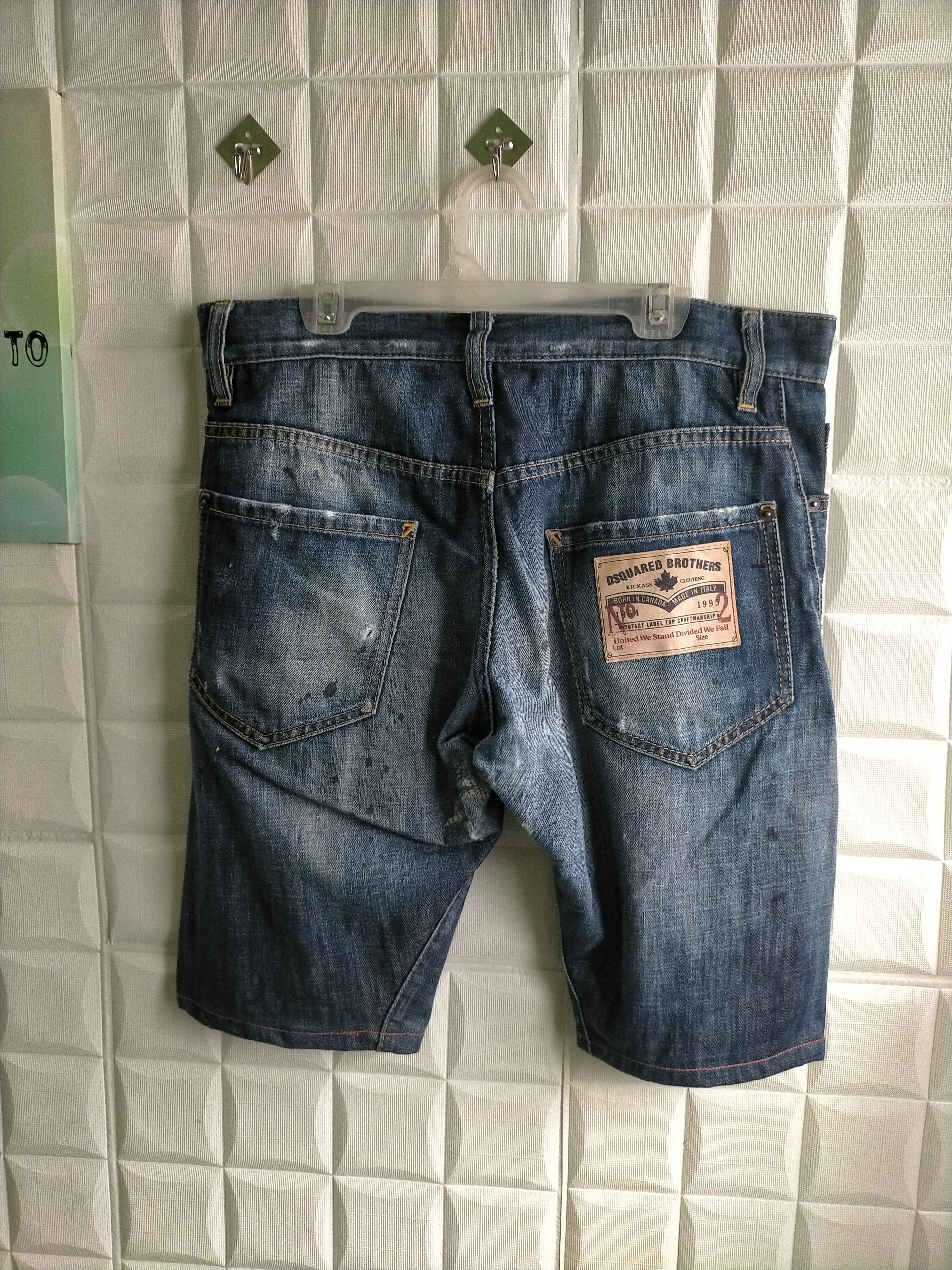 Dsquared2 Dsquared Short Pants Denim Size US 33 - 1 Thumbnail