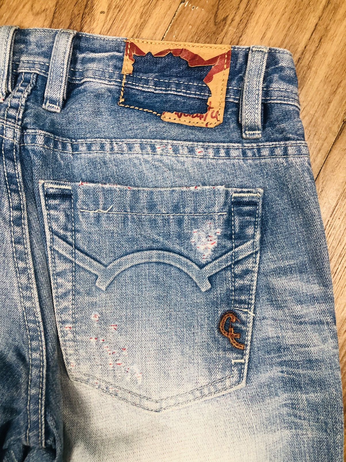 Cult Of Individuality Cult Of Individuality HAGEN Straight Leg Jeans (38) Size US 29 - 22 Thumbnail