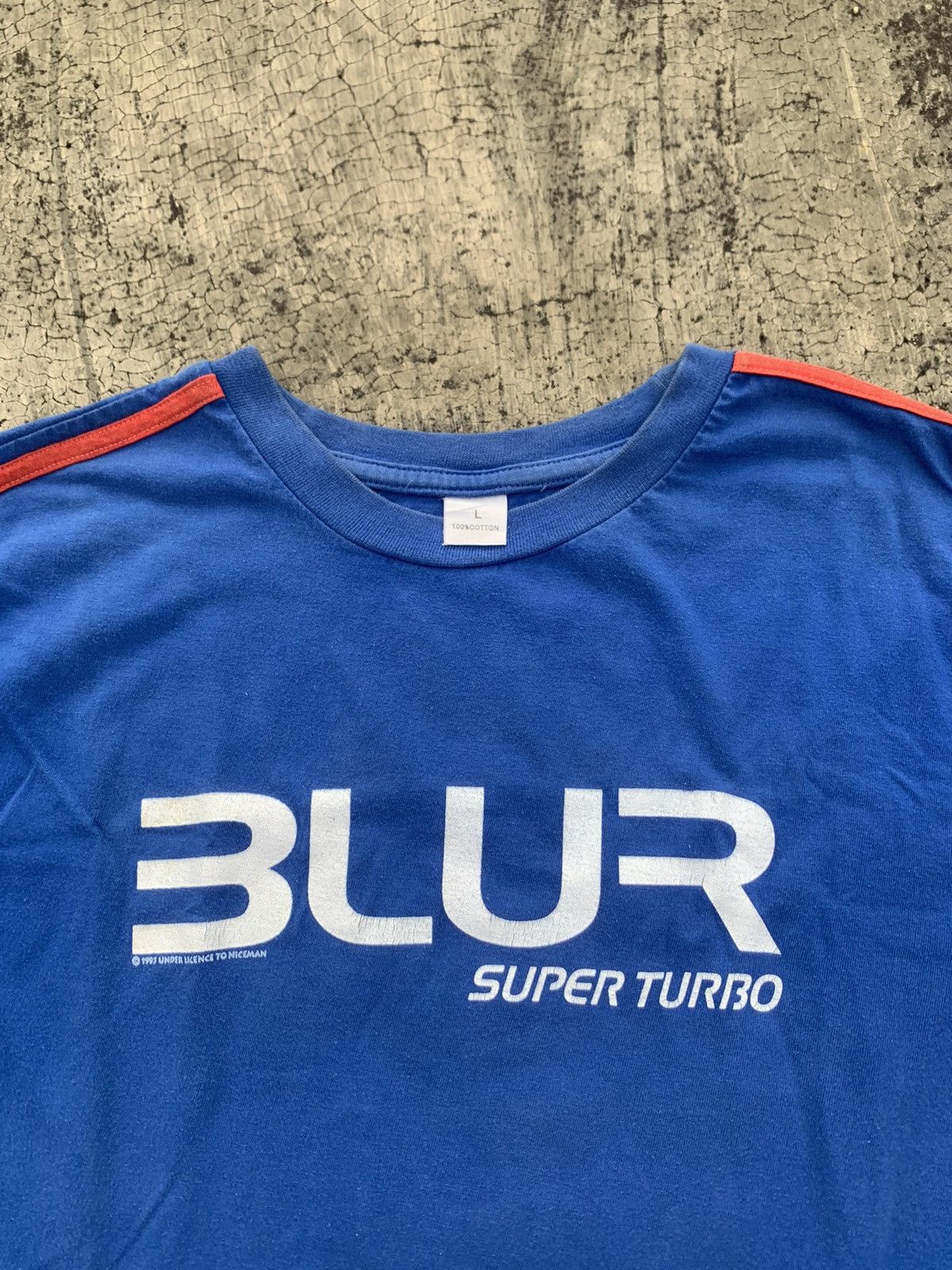 Band Tees Vintage 1995 Blur Band Super Turbo not oasis Size US L / EU 52-54 / 3 - 2 Thumbnail