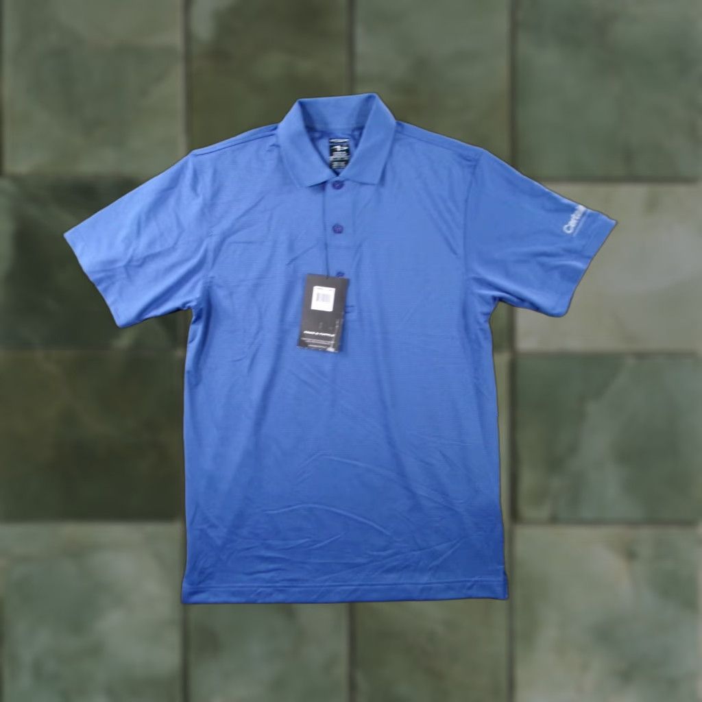 Vintage Page Tuttle Polo Shirt Men Small Blue Logo Embroidered Short Sleeve Collared 100% Polyester Size US S / EU 44-46 / 1 - 1 Thumbnail